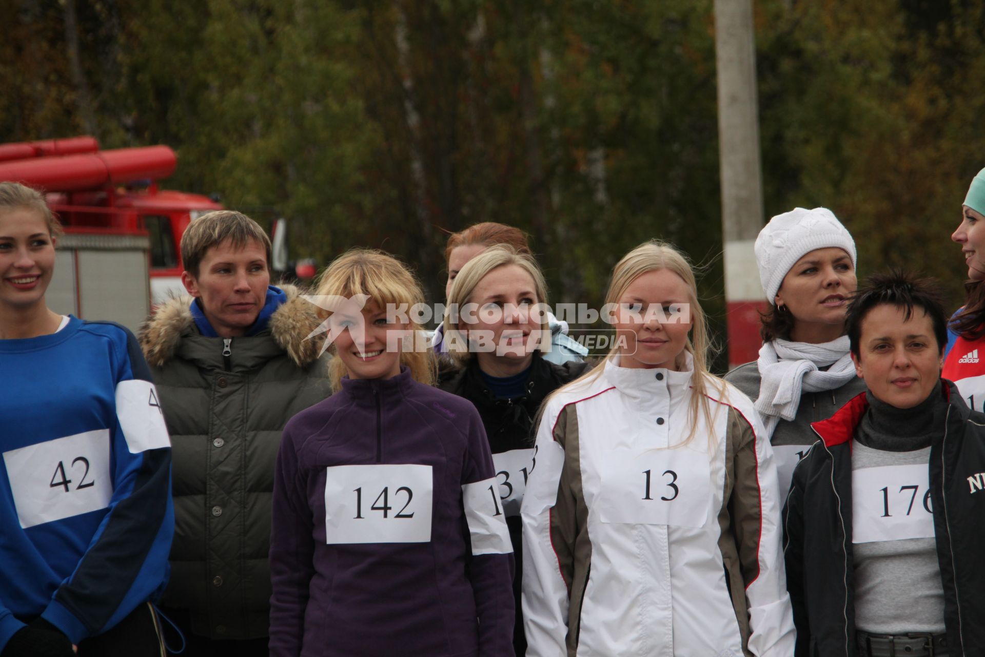 Дата съемки : 16.10.2010.  В городе Ногинске прошел отбор на шоу ЖЕСТОКИЕ ИГРЫ , в этом отборе учавствовала работник КП  Надежда Шульга  - журналист отдела телевидения! На фото : Надежда Шульга