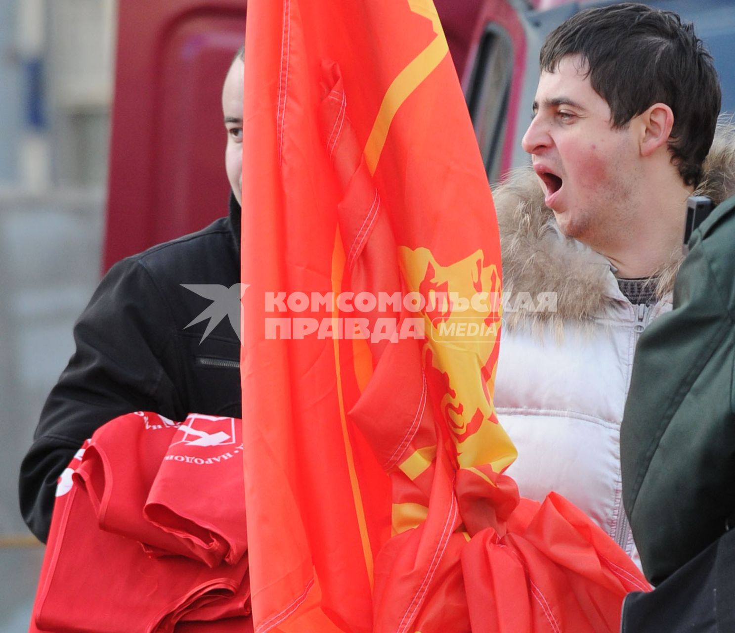 Митинги и шествия представителей левых сил, посвященные очередной годовщине Великой октябрьской социалистической революции, 7 ноября 2010.