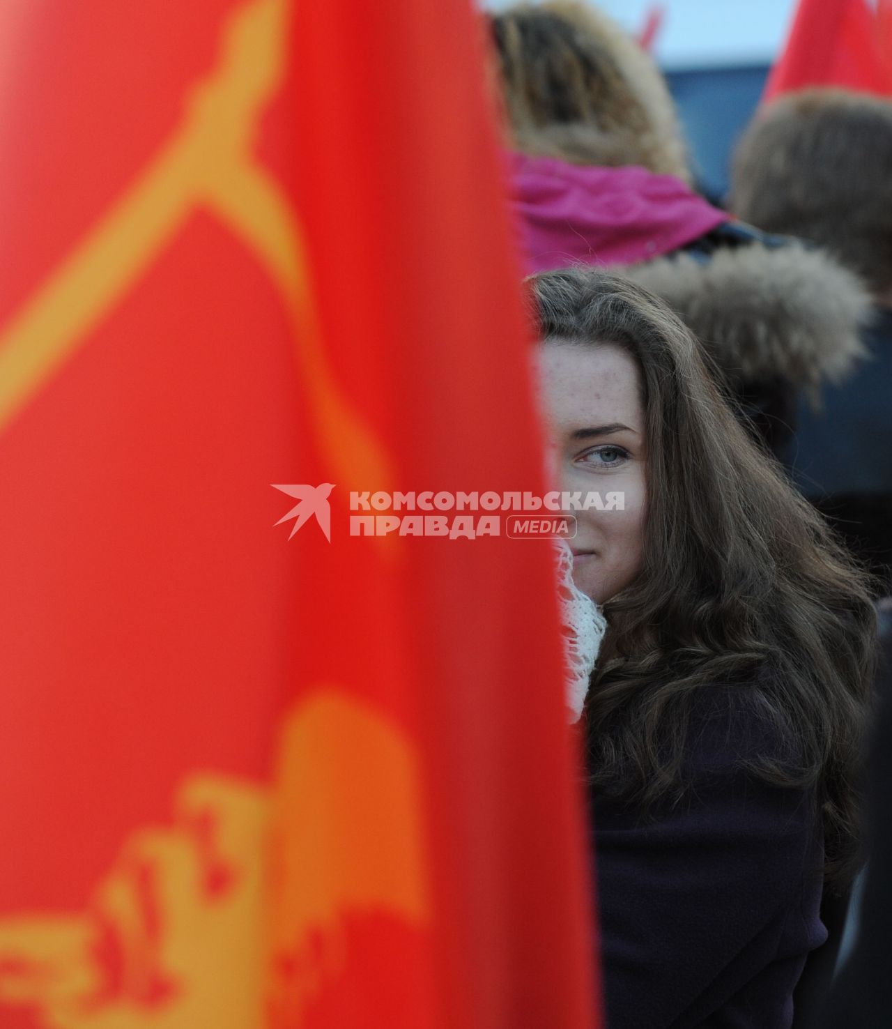 Митинги и шествия представителей левых сил, посвященные очередной годовщине Великой октябрьской социалистической революции, 7 ноября 2010.