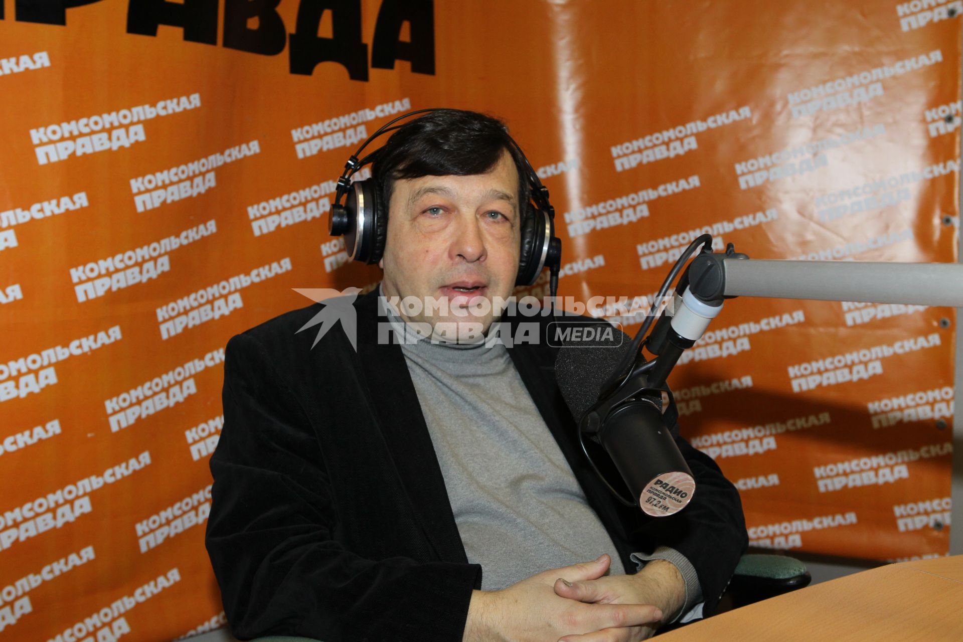 Дата съемки: 12 января 2011. Евгений Гонтмахер - член правления Института современного развития. На радио КП.
