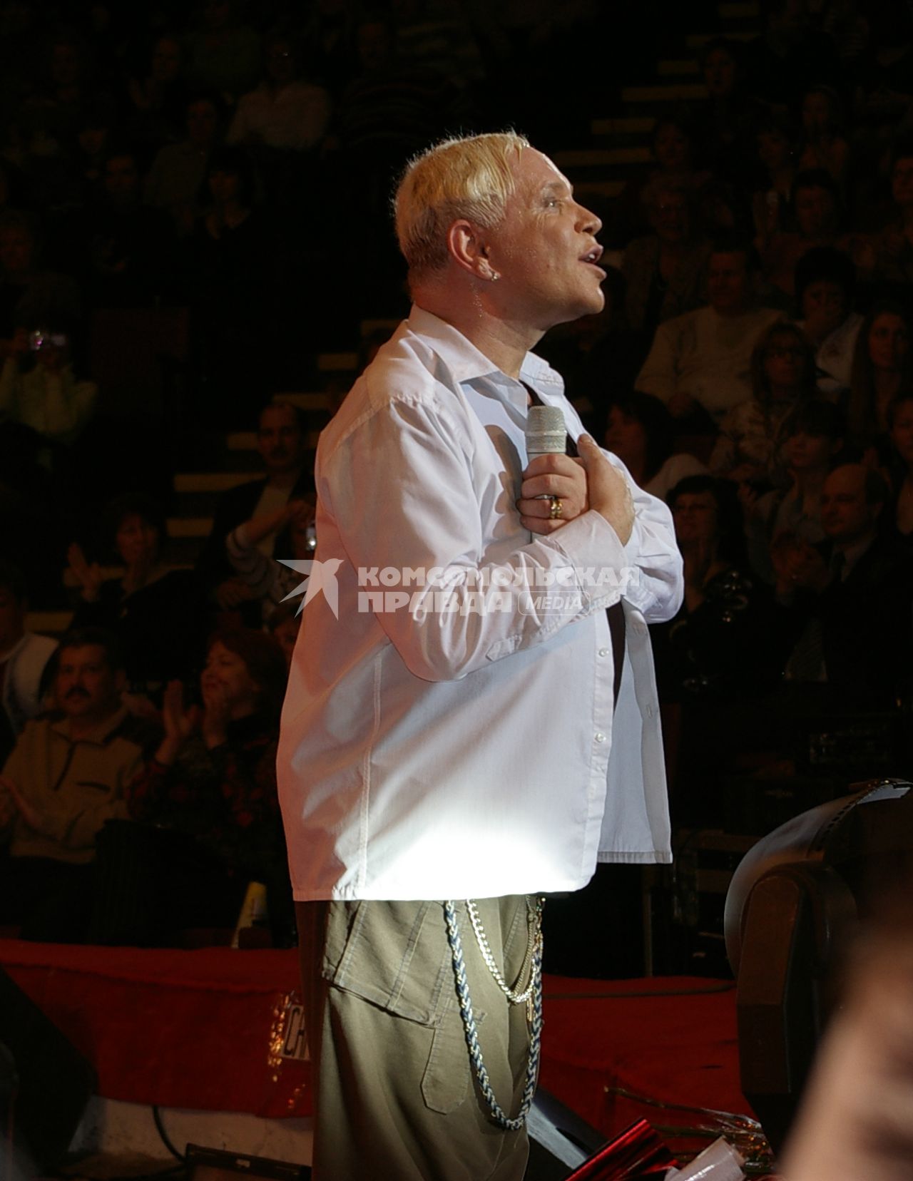 Боря Моисеев, концерт в Саратове, 25 февраля 2008 года.