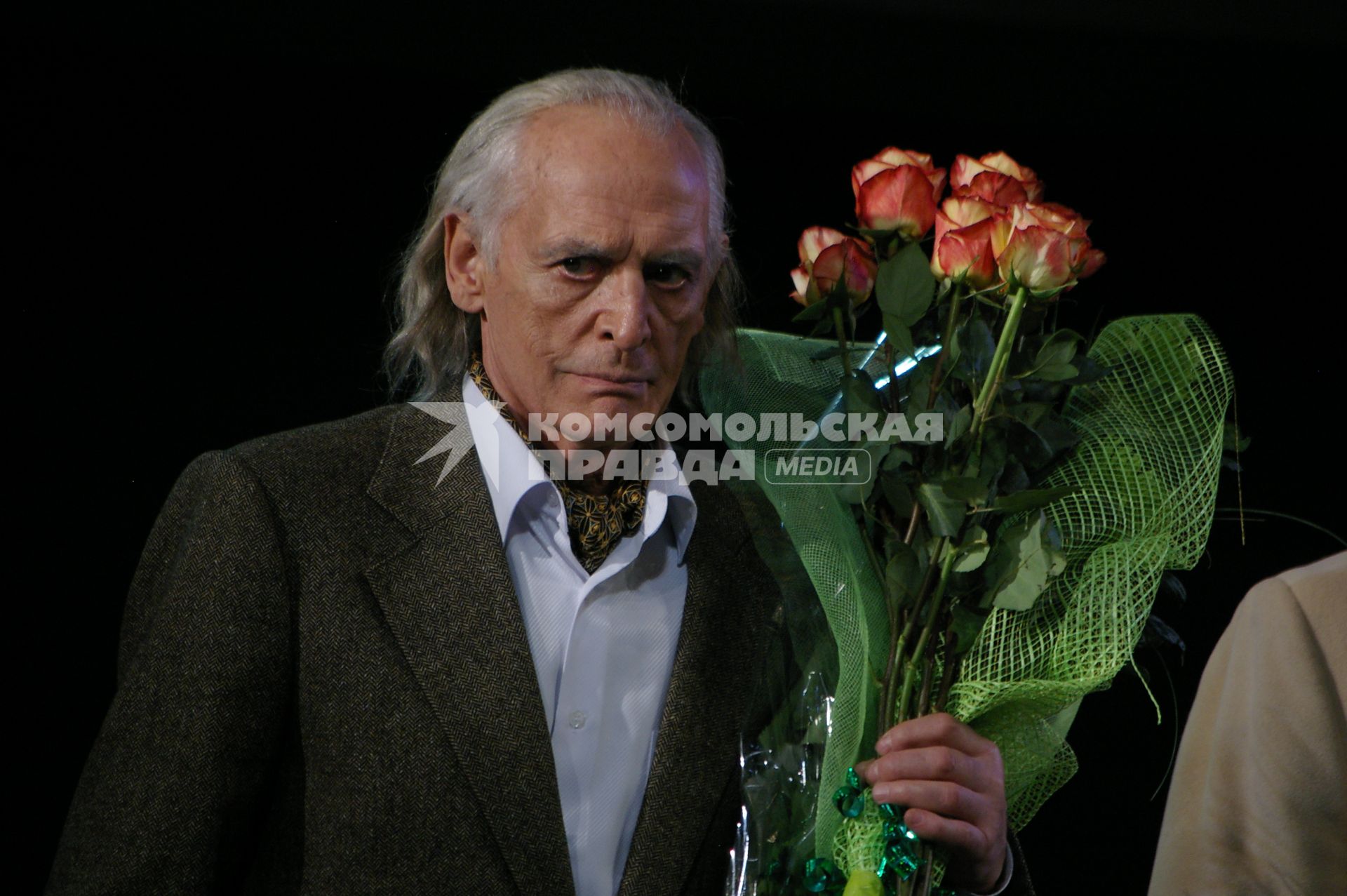 Василий Лановой, советский, российский актёр театра и кино, Народный артист СССР (1985). Саратов.28 марта 2009 года.