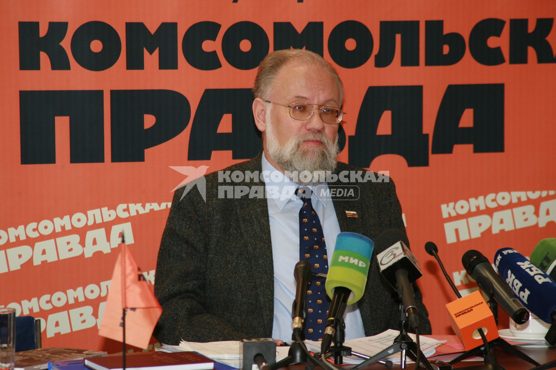 12 февраля 2010 года. Председатель Центральной избирательной комиссии Владимир Чуров в КП.