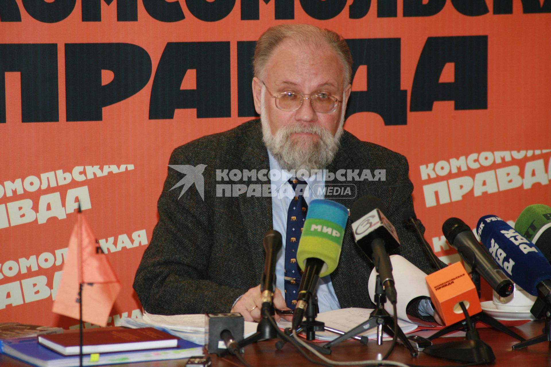 12 февраля 2010 года. Председатель Центральной избирательной комиссии Владимир Чуров в КП.
