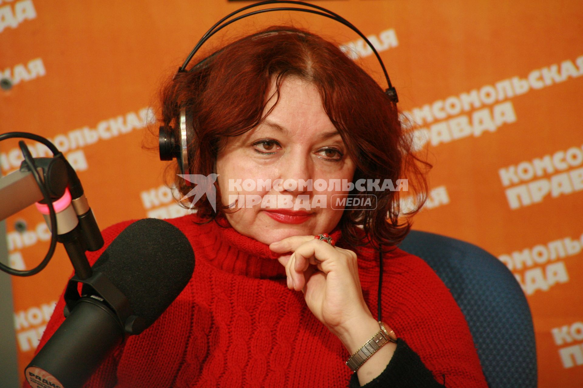 16 февраля 2010 года. Писательница Мария Арбатова.