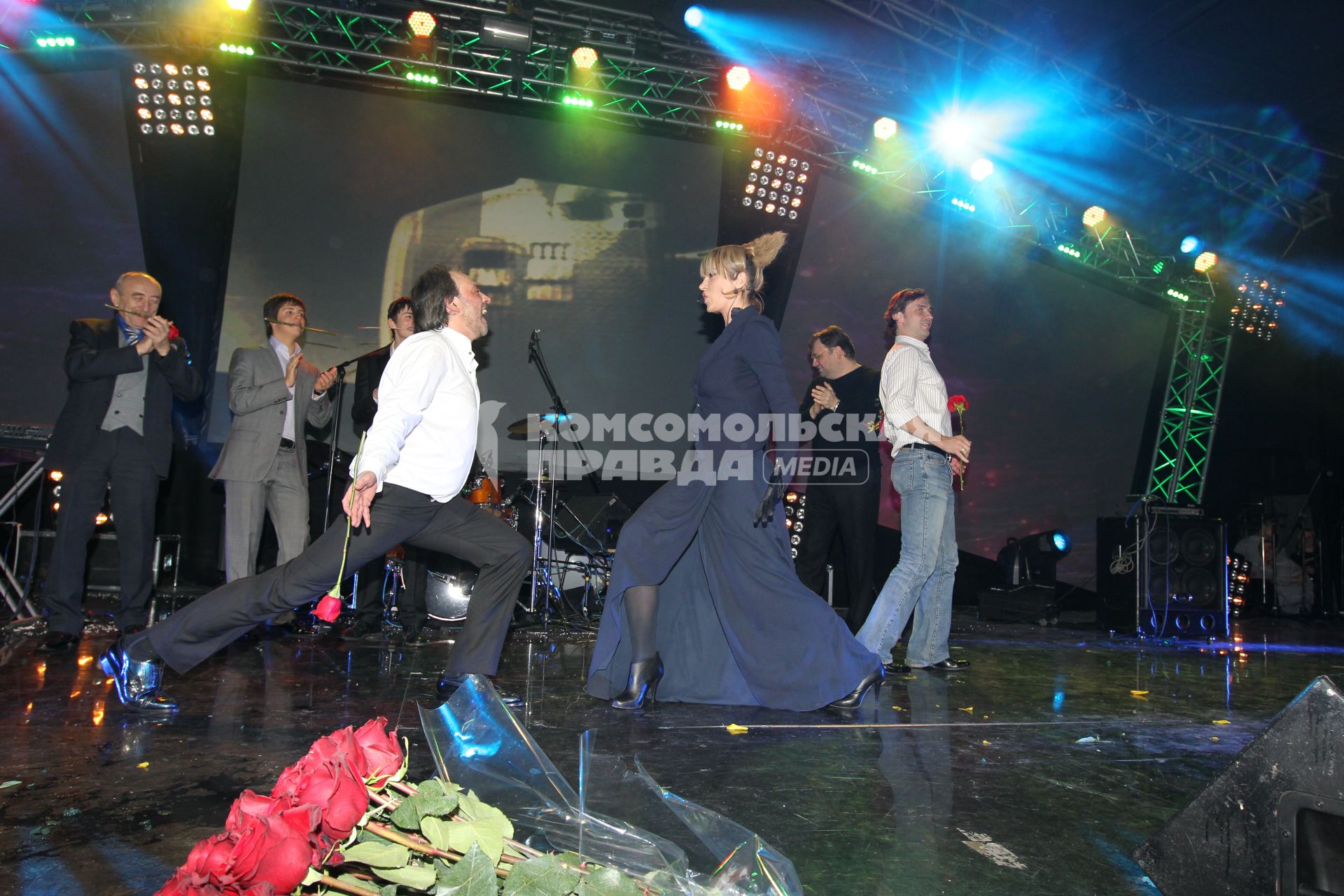 22 января 2011 Именинник Художник Борис Краснов. В банкетном зале Форум-холл.