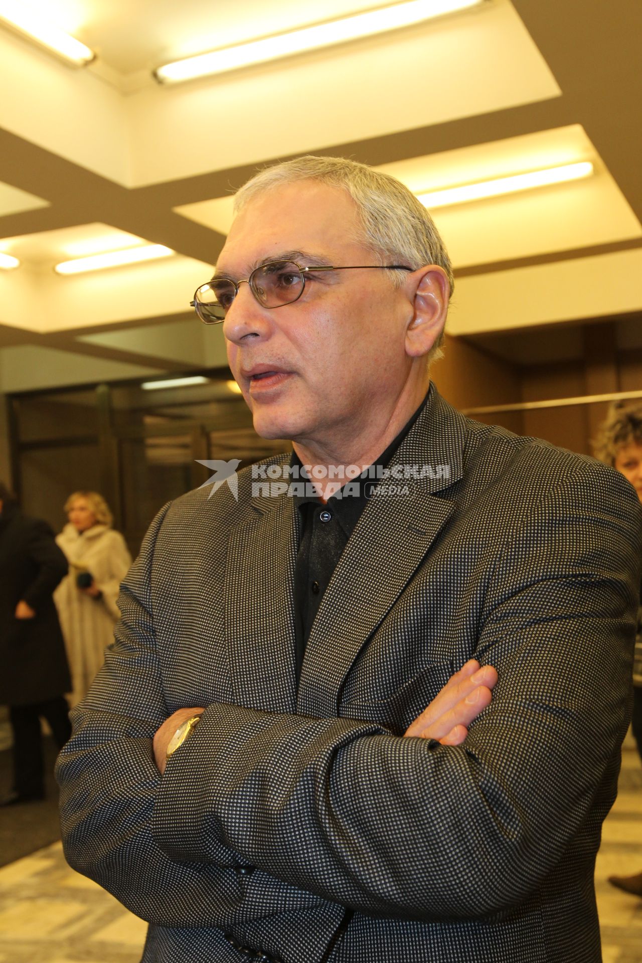 21 января 2011 Мосфильм. Вручение премии Национальной Академии кинематографических искусств и наук России ЗОЛОТОЙ ОРЕЛ. На снимке: режиссер Карен Шахназаров.