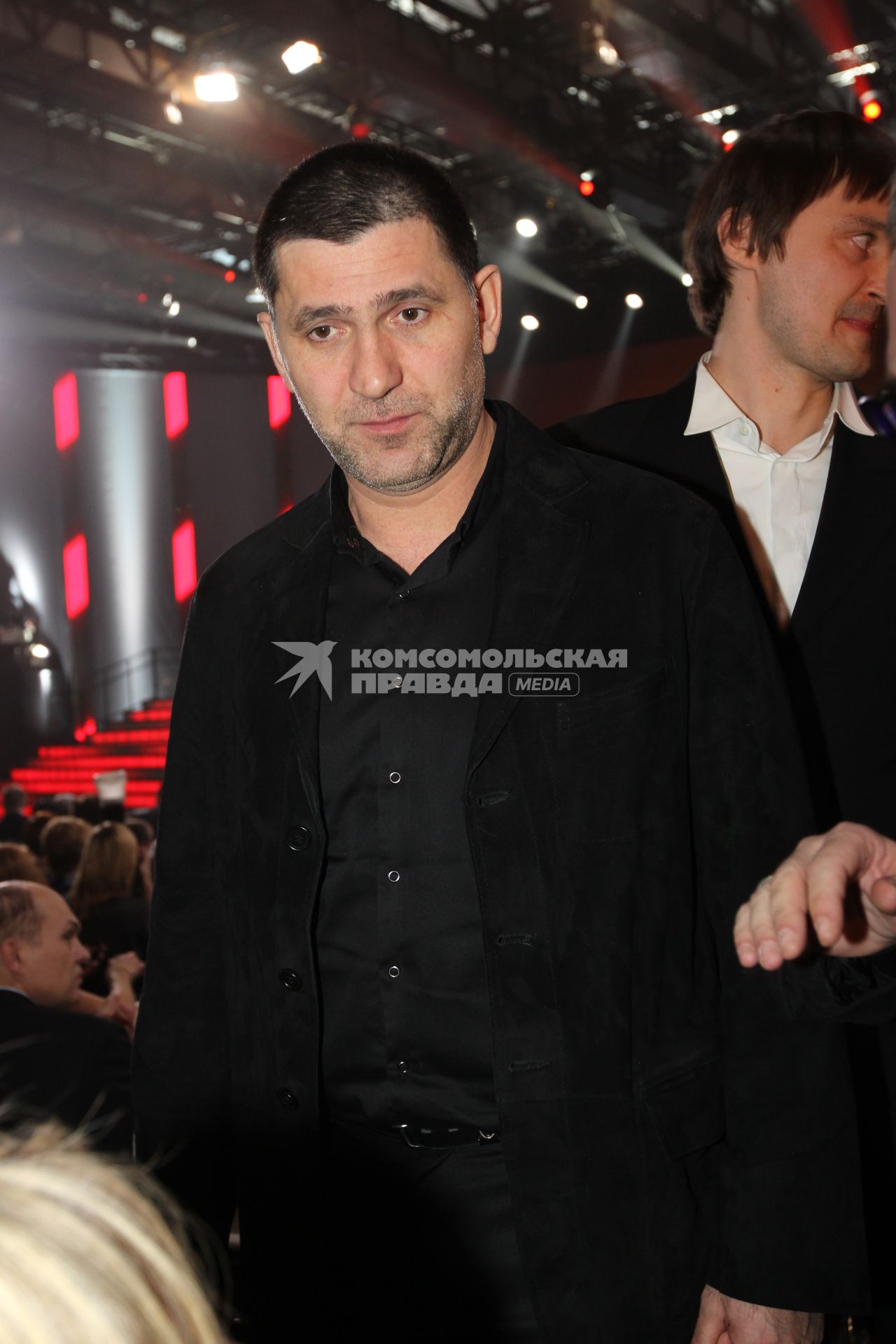 21 января 2011 Мосфильм. Вручение премии Национальной Академии кинематографических искусств и наук России ЗОЛОТОЙ ОРЕЛ. На снимке: оператор Павел Костомаров