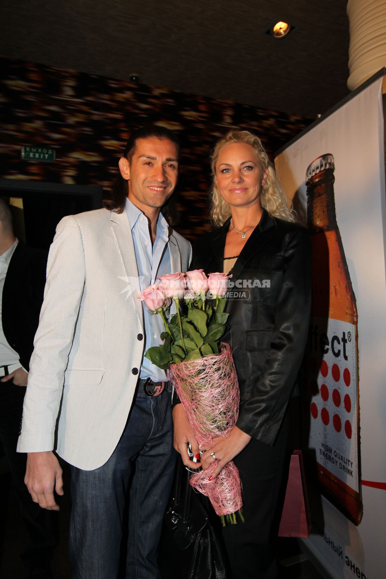 27 января 2011 Вечеринка Happy Birthday Masha в честь дня рождения Маши Малиновской. На снимке: футболист Руслан Нигматуллин.