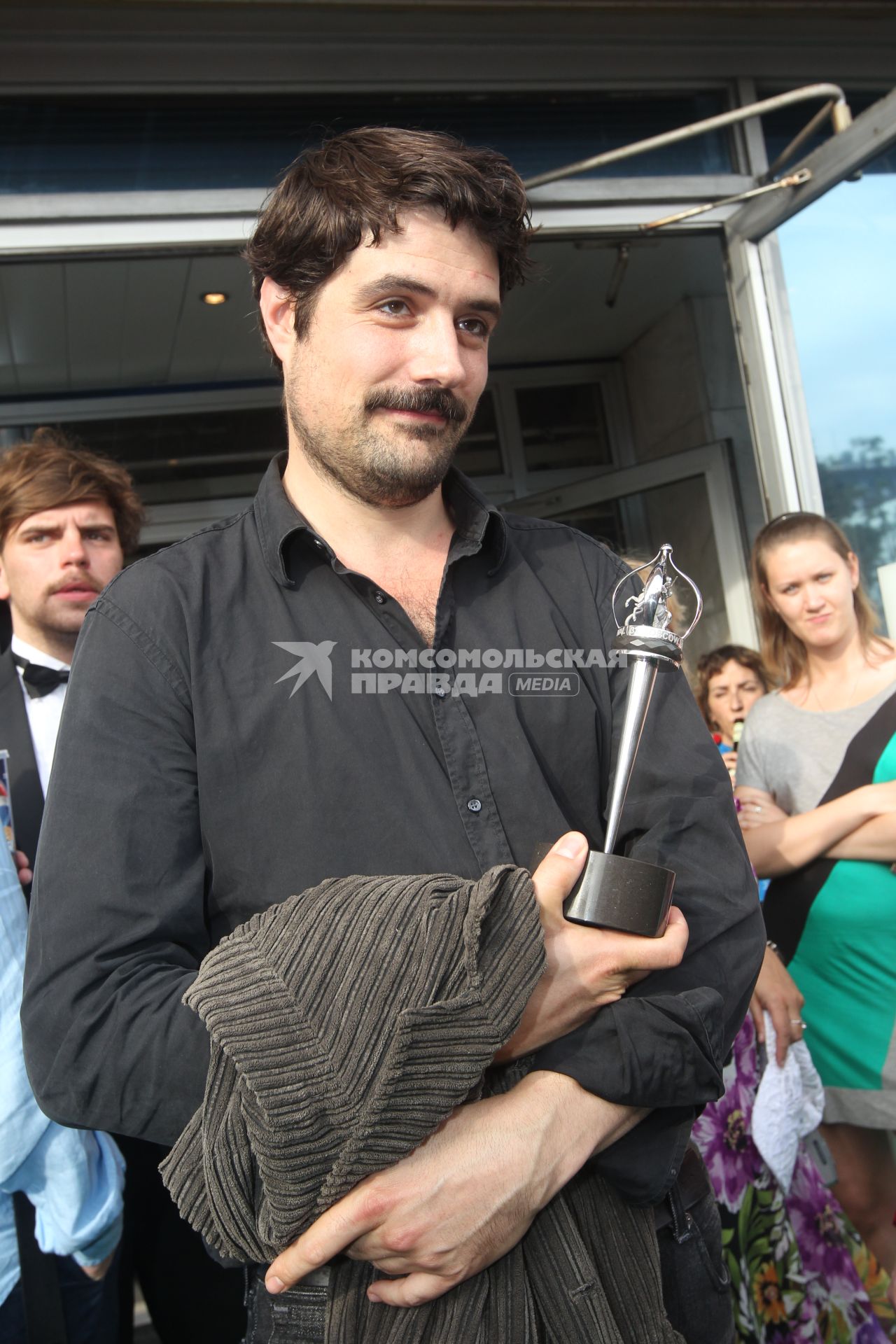 26 июня 2010 года. Кинотеатр ПУШКИНСКИЙ. 32-й Московский международный кинофестиваль (ММКФ). Закрытие. На снимке: режиссер Йоханнес Набер.