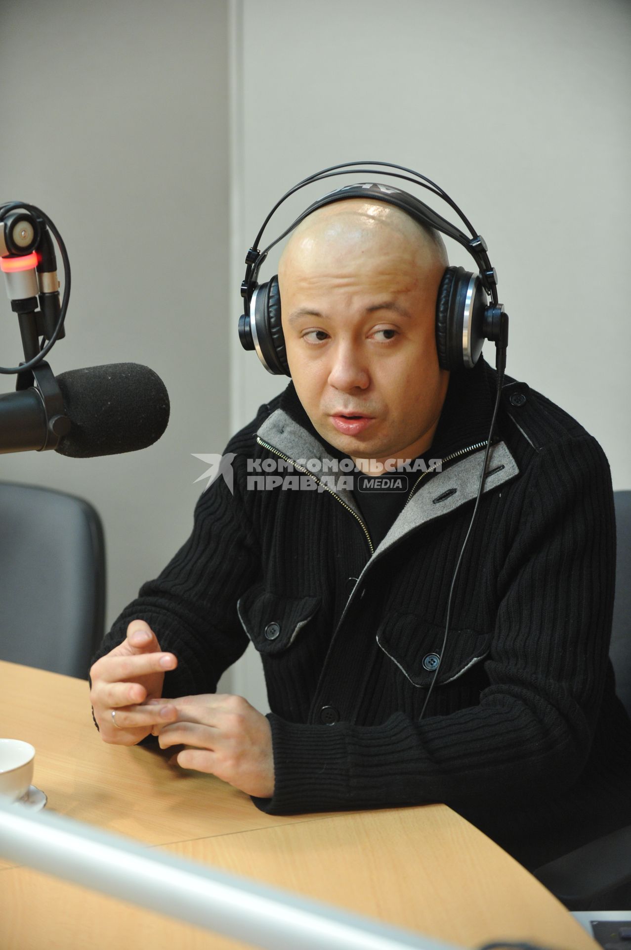 15 февраля 2011г.  Алексей Герман-младший в гостях у Радио Двух столиц.