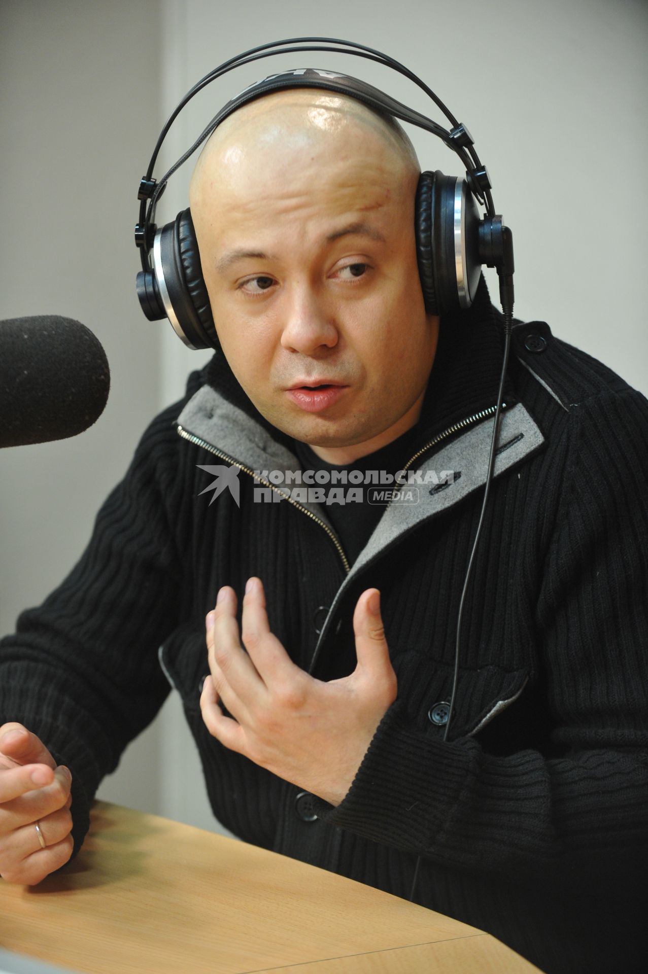 15 февраля 2011г.  Алексей Герман-младший в гостях у Радио Двух столиц.