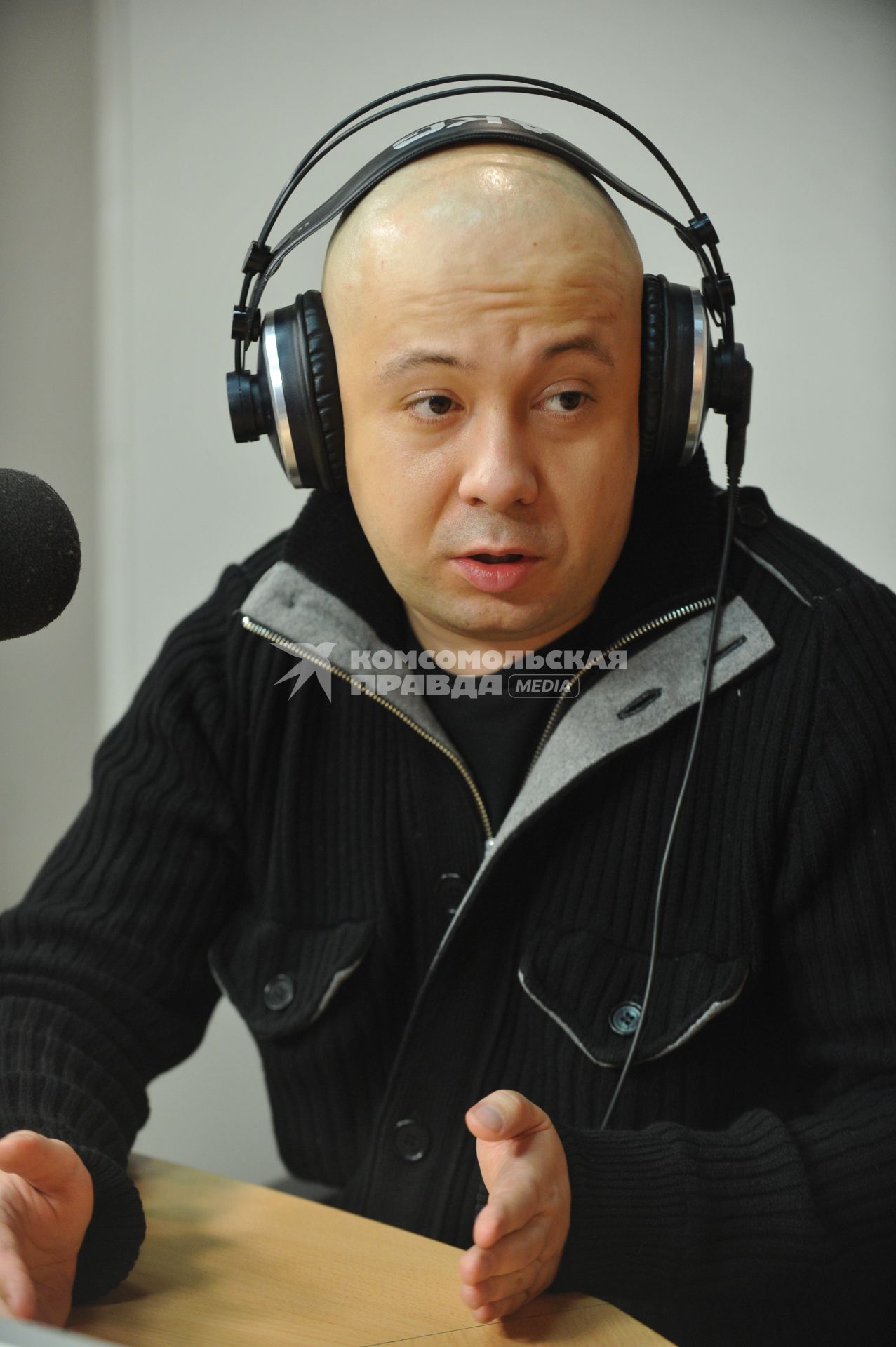 15 февраля 2011г.  Алексей Герман-младший в гостях у Радио Двух столиц.