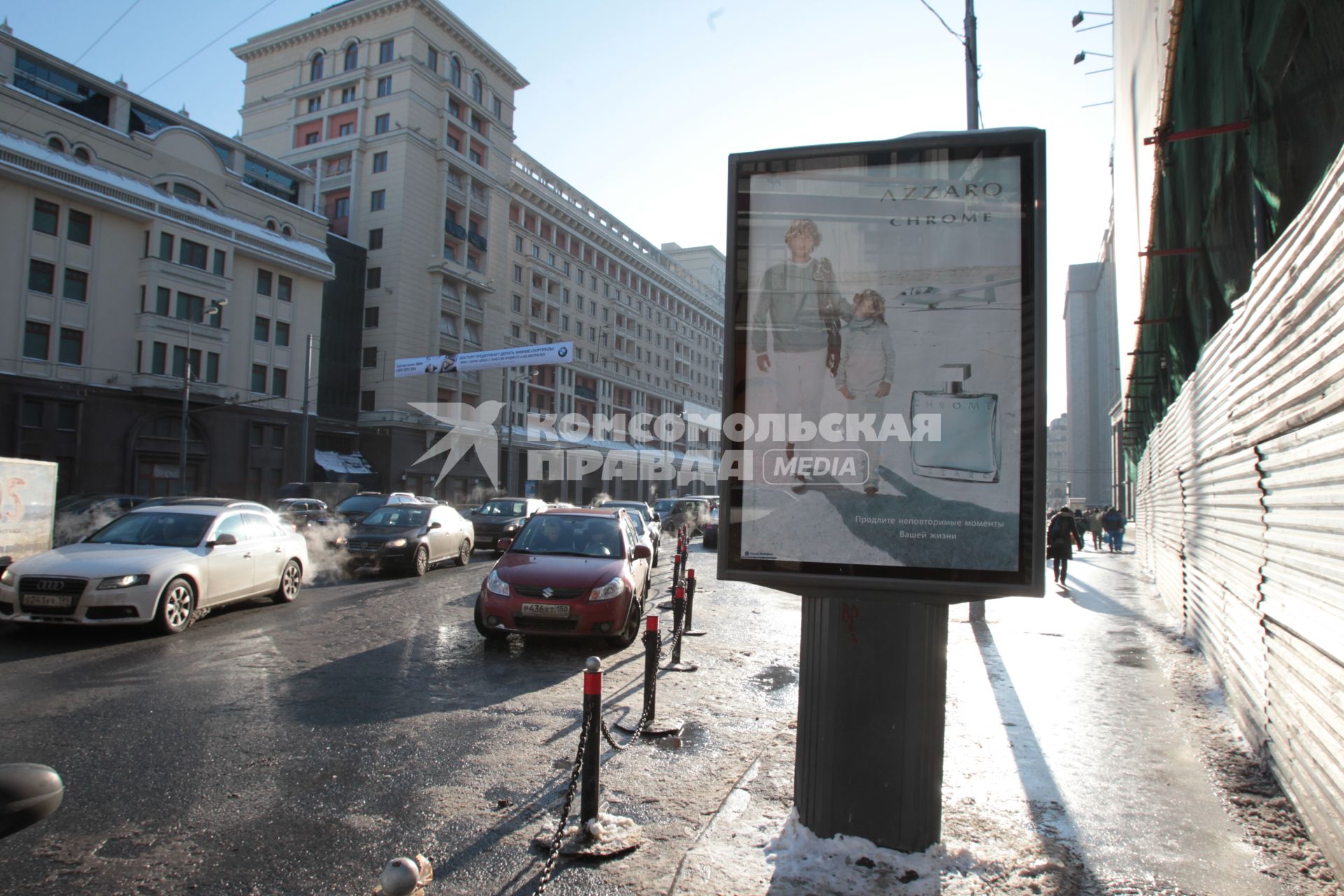 18 февраля 2011г. Москва. Рекламный щит.