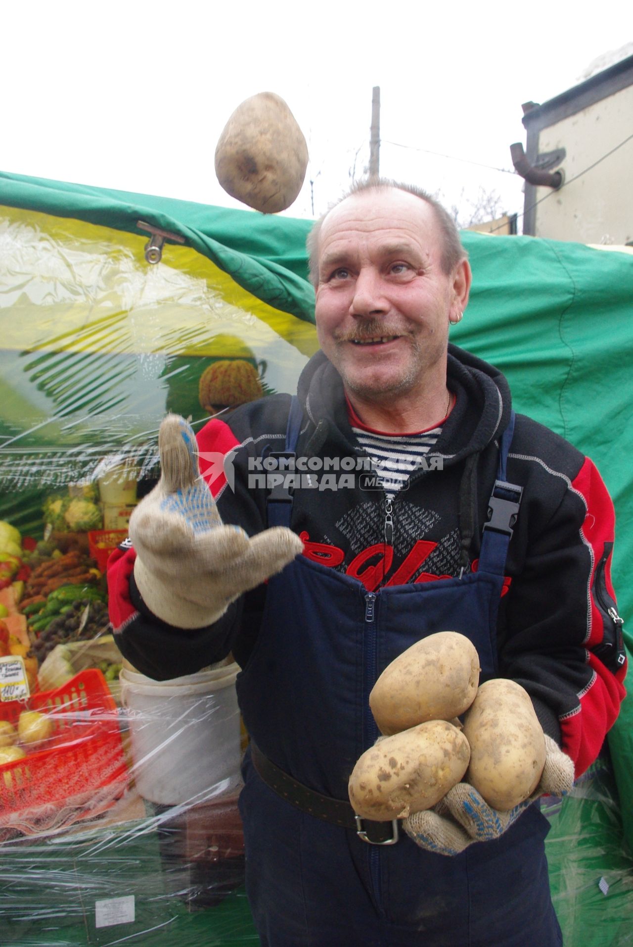 Подорожание картошки, Москва, 27 февраля 2011 года.