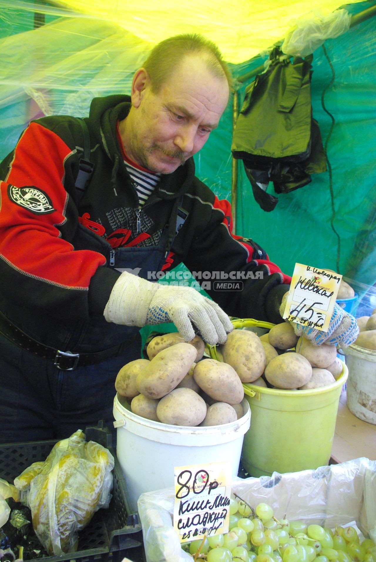 Подорожание картошки, Москва, 27 февраля 2011 года.