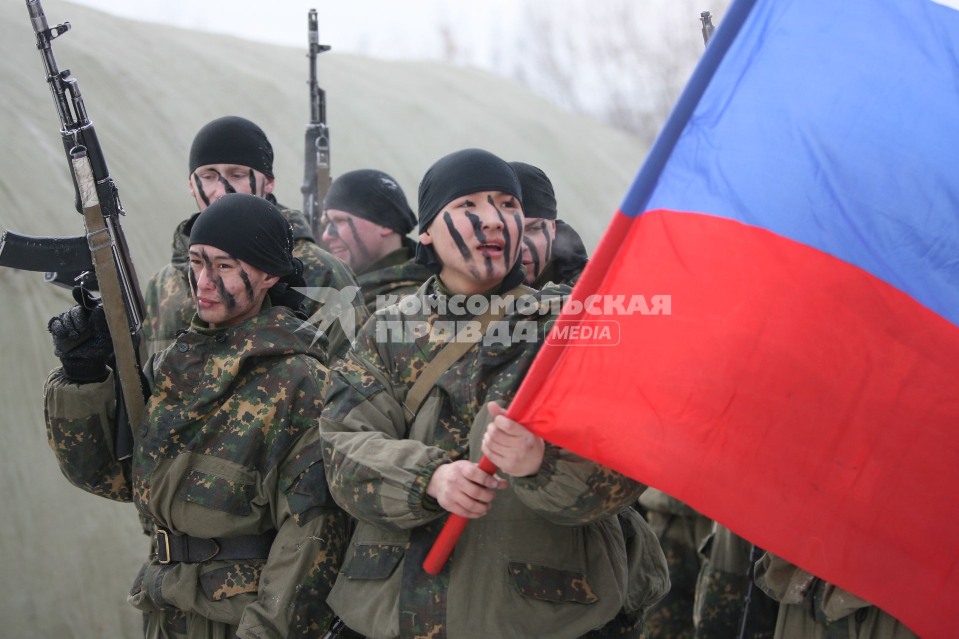 Военно -спортивная игра \"Вперед, мальчишки\", Москва, 26 февраля 2011 года.