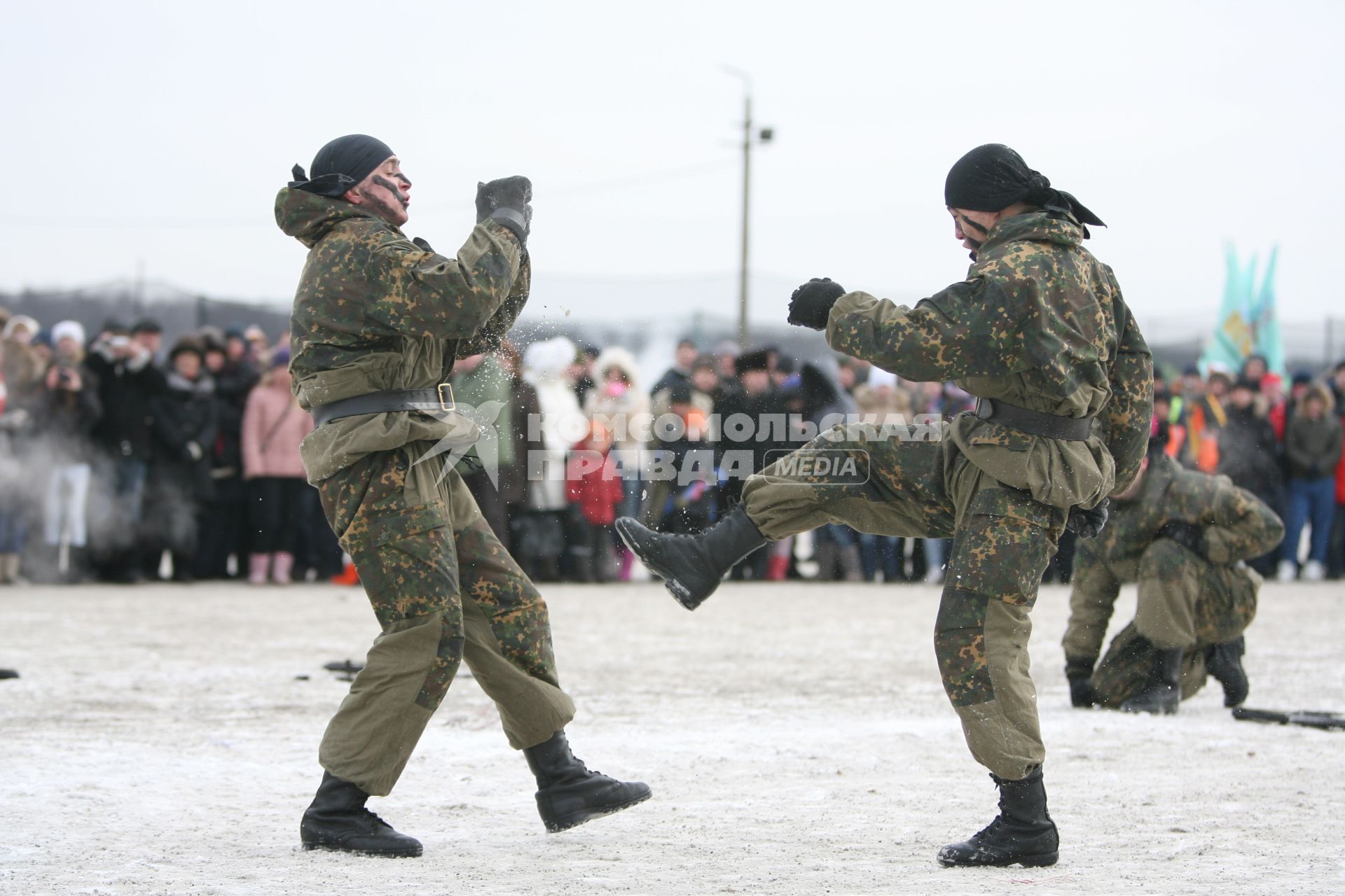 Военно -спортивная игра \"Вперед, мальчишки\", Москва, 26 февраля 2011 года.