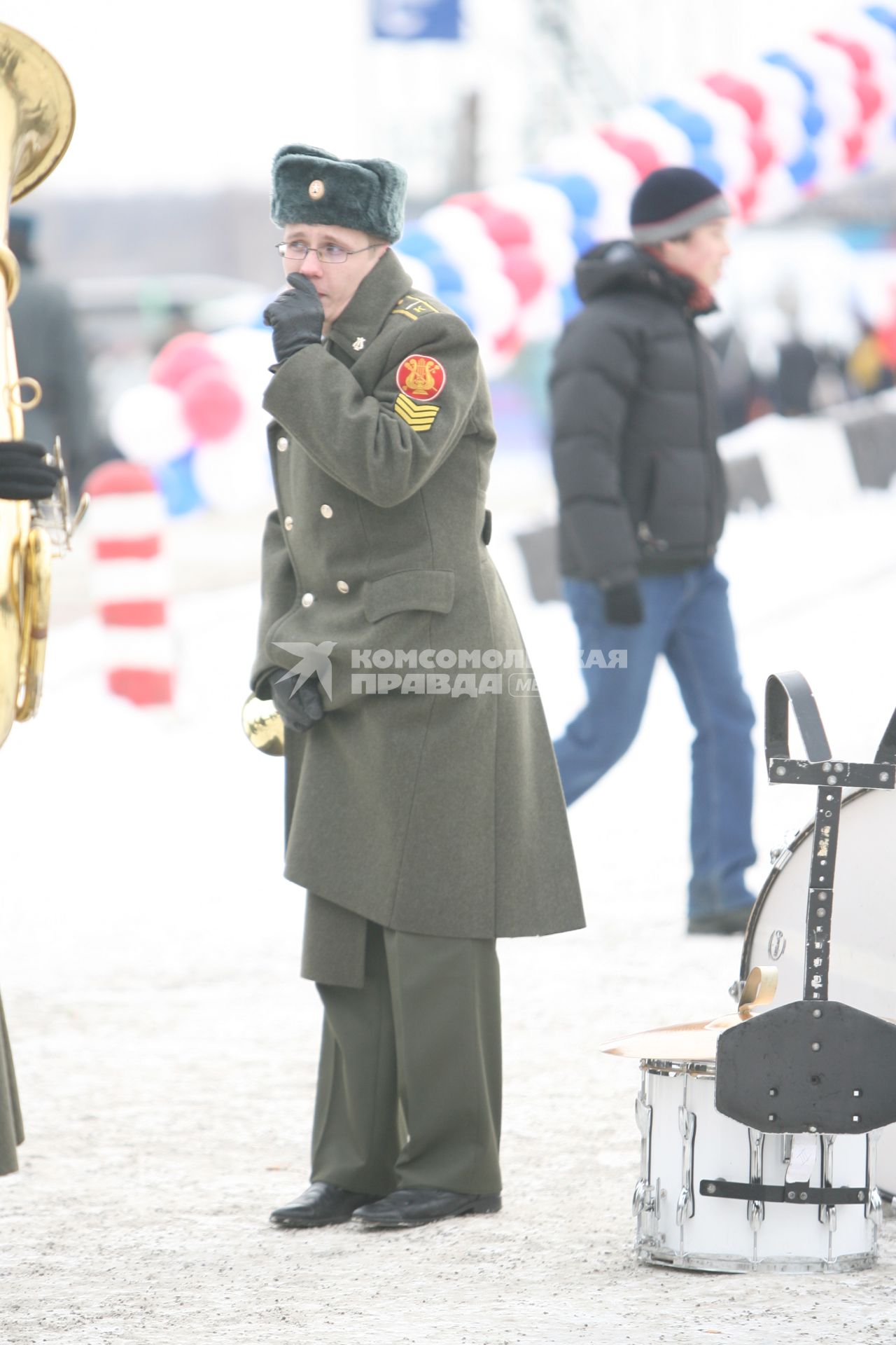 Военно -спортивная игра \"Вперед, мальчишки\", Москва, 26 февраля 2011 года.