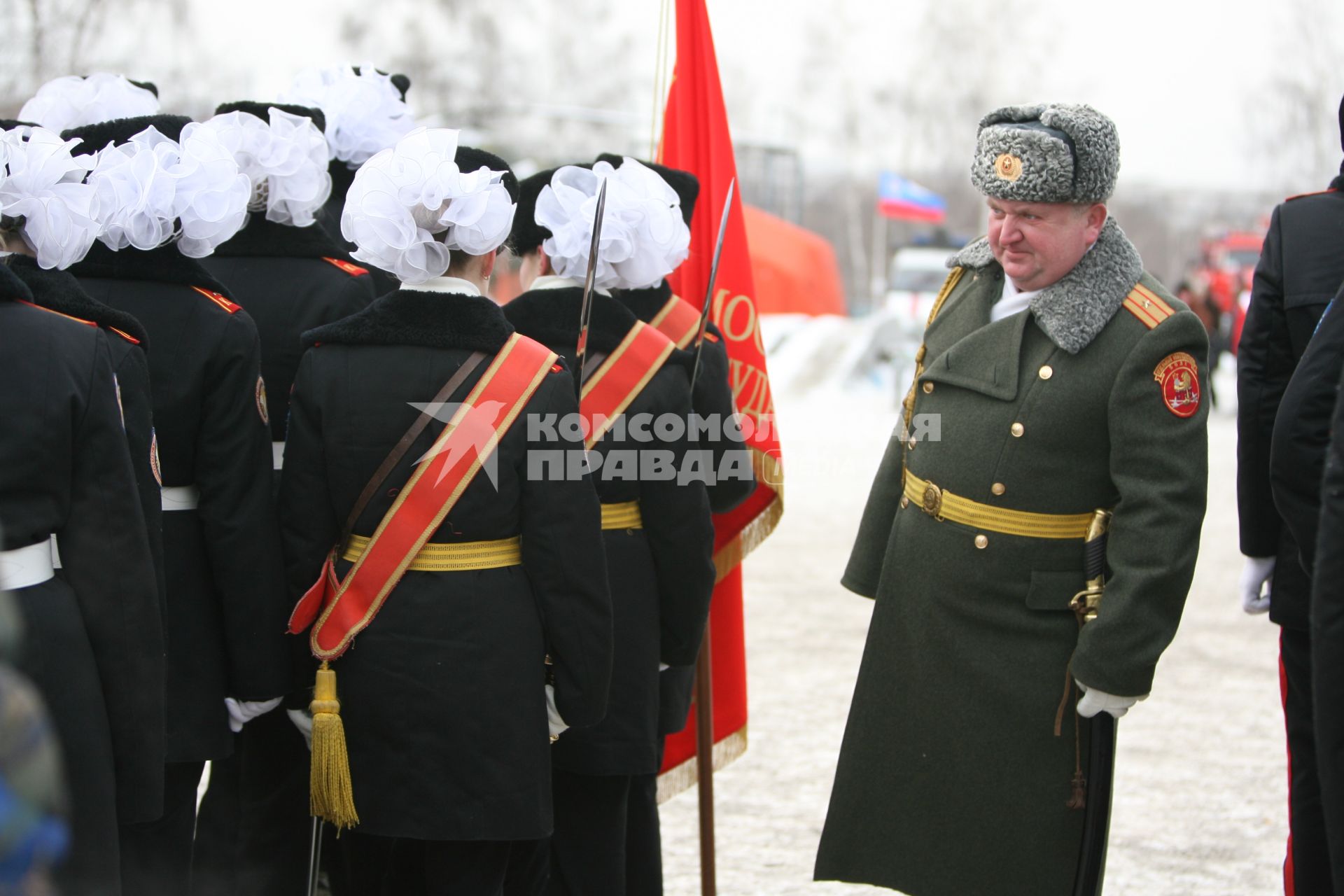 Военно -спортивная игра \"Вперед, мальчишки\", Москва, 26 февраля 2011 года.