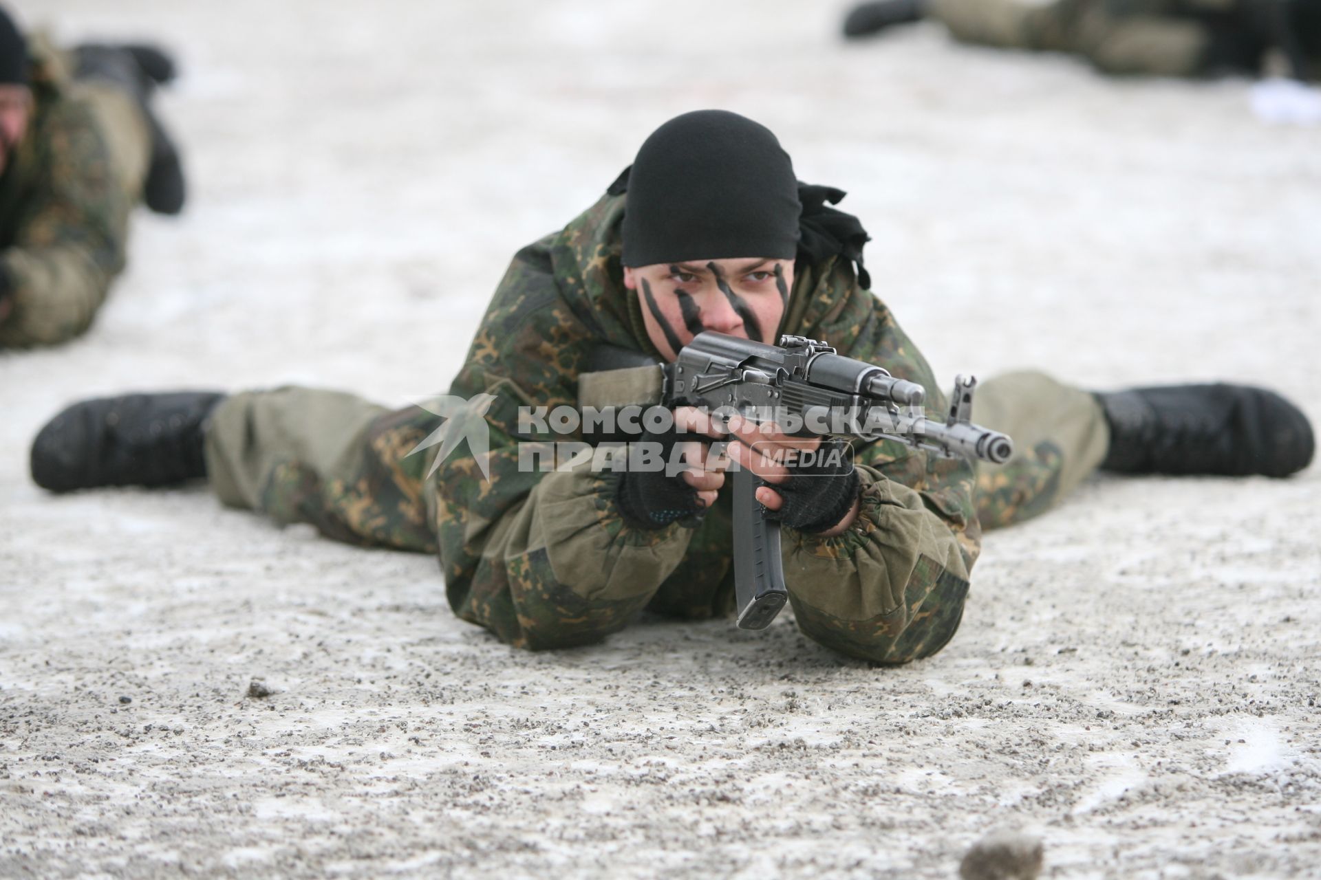 Военно -спортивная игра \"Вперед, мальчишки\", Москва, 26 февраля 2011 года.