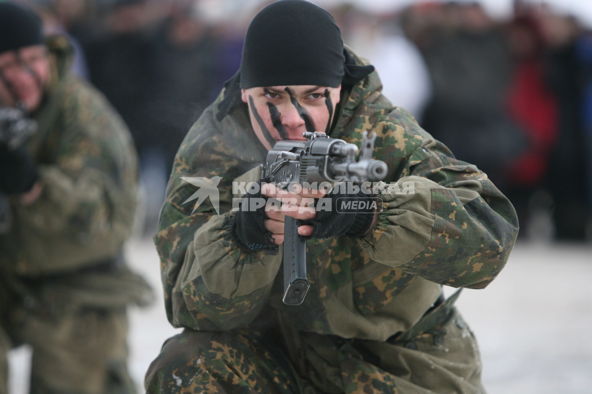 Военно -спортивная игра \"Вперед, мальчишки\", Москва, 26 февраля 2011 года.