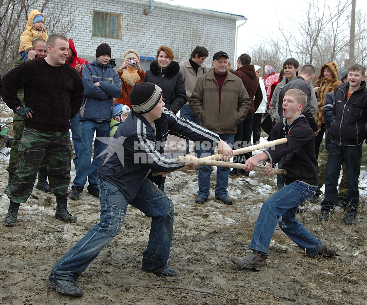 10 марта 2008. Волгоград. Проводы Масленицы.