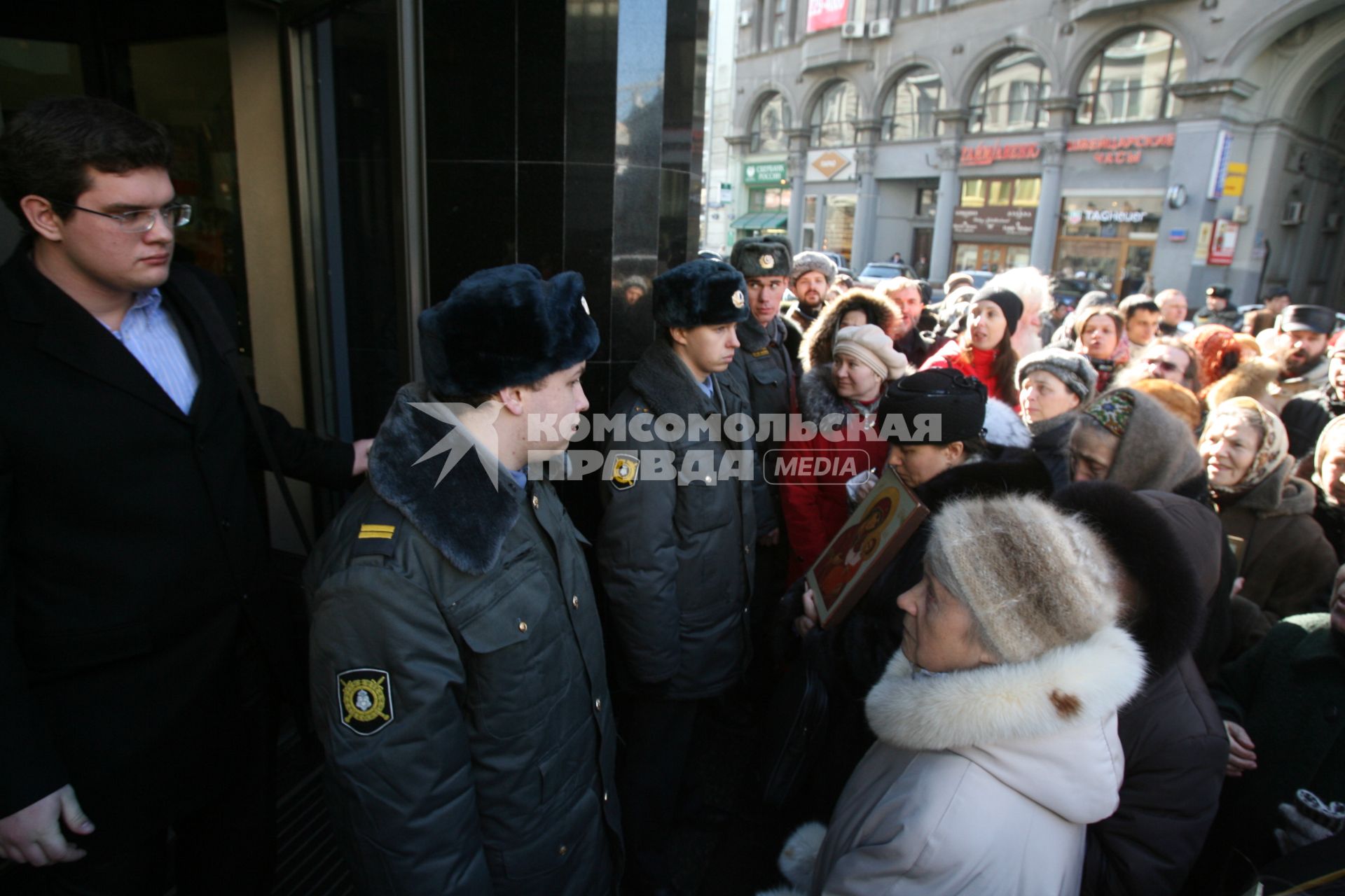 Митинг у московской городской думы, Москва, 9 марта 2011 года