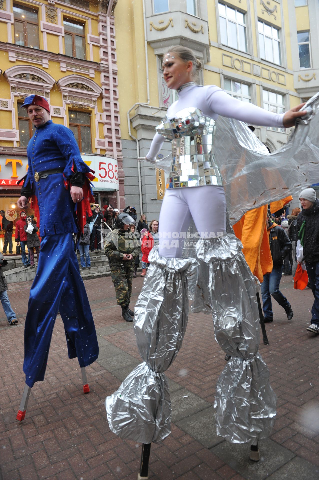 20 марта 2011г. День Святого Патрика. В Москве на Новом Арбате