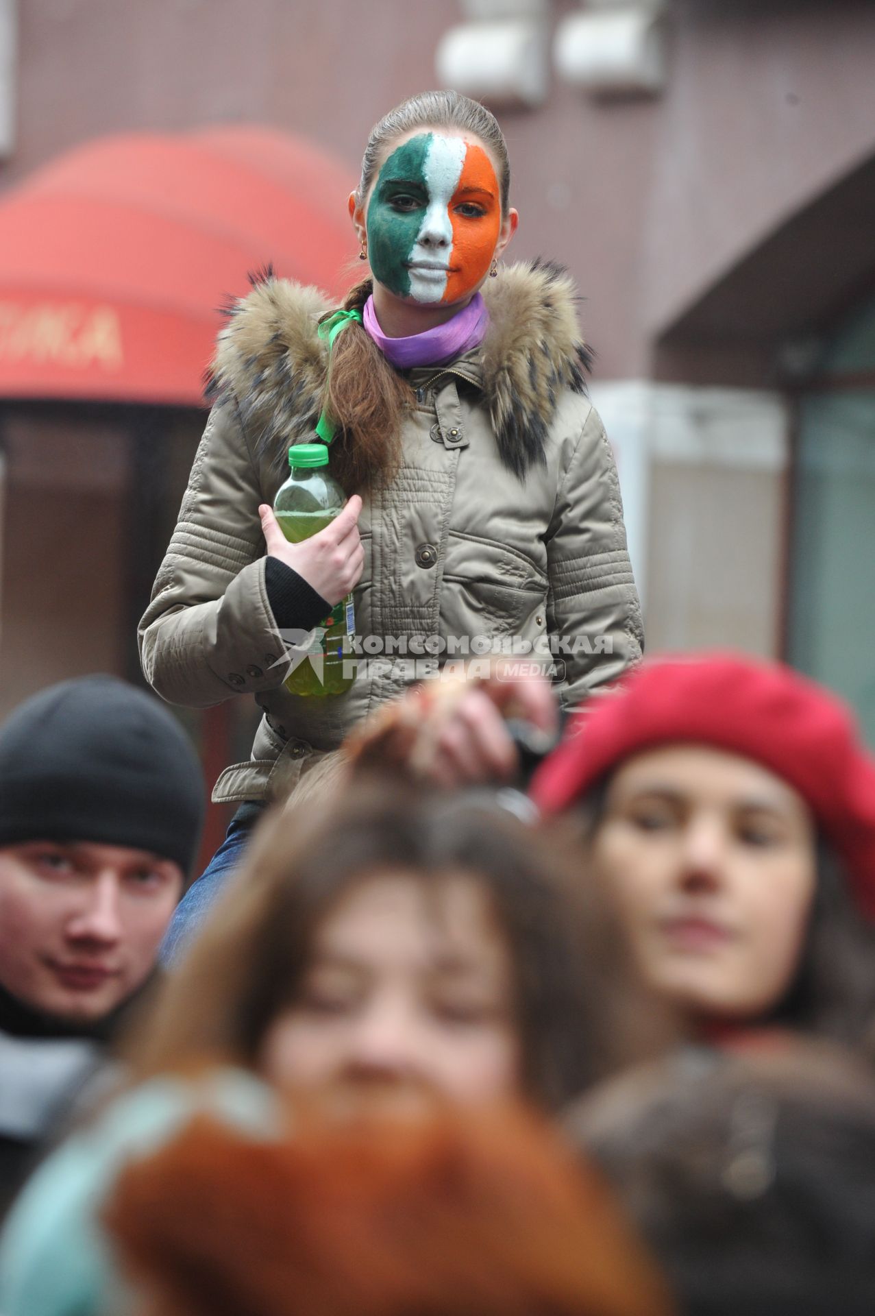 20 марта 2011г. День Святого Патрика. В Москве на Новом Арбате