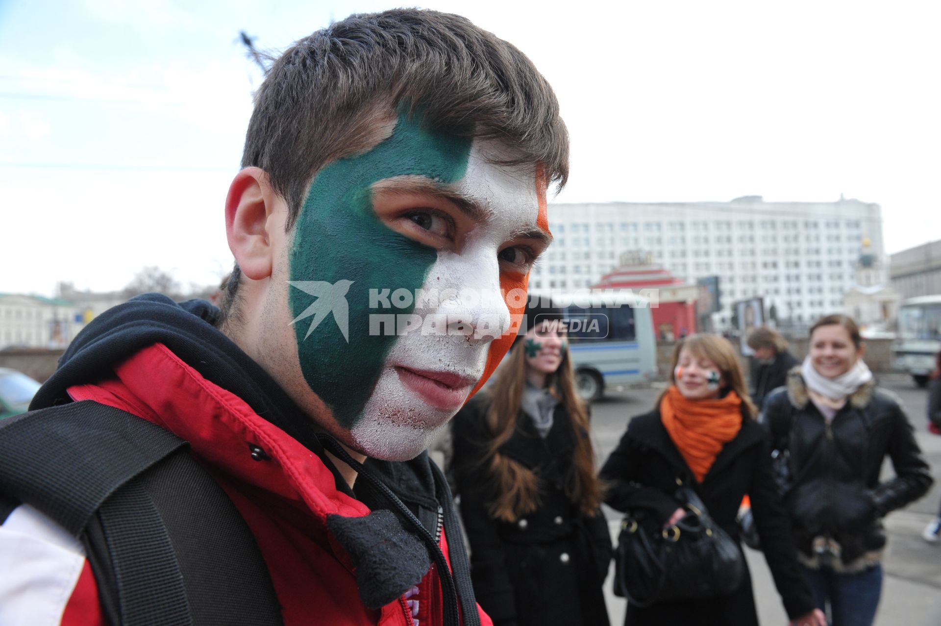 20 марта 2011г. День Святого Патрика. В Москве на Новом Арбате