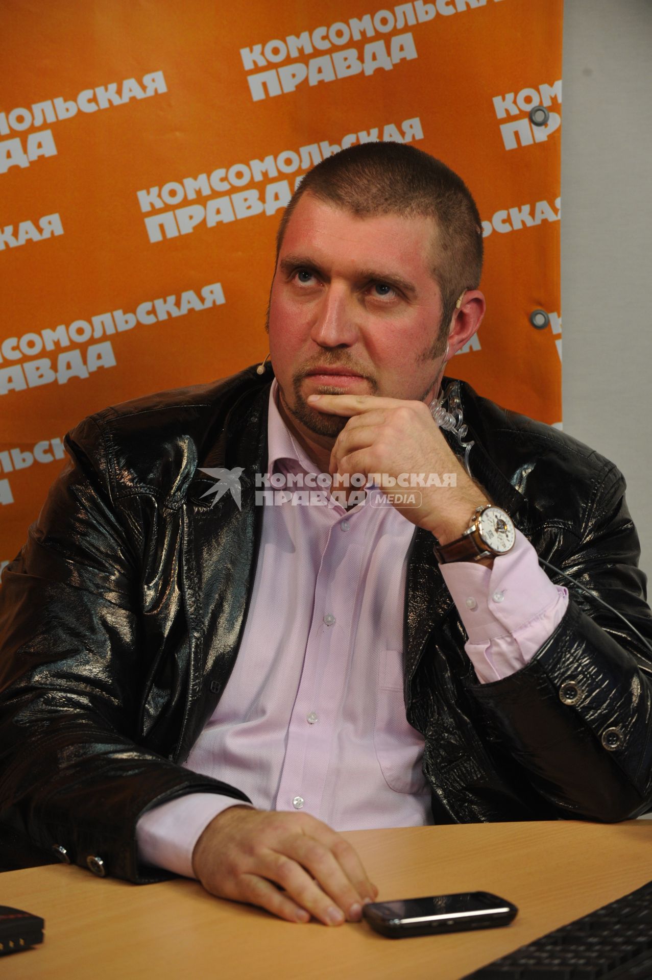 Дмитрий Потапенко - бизнесмен, управляющий партнер Management Development Group. В гостях ИД КП. 29 марта 2011 года.