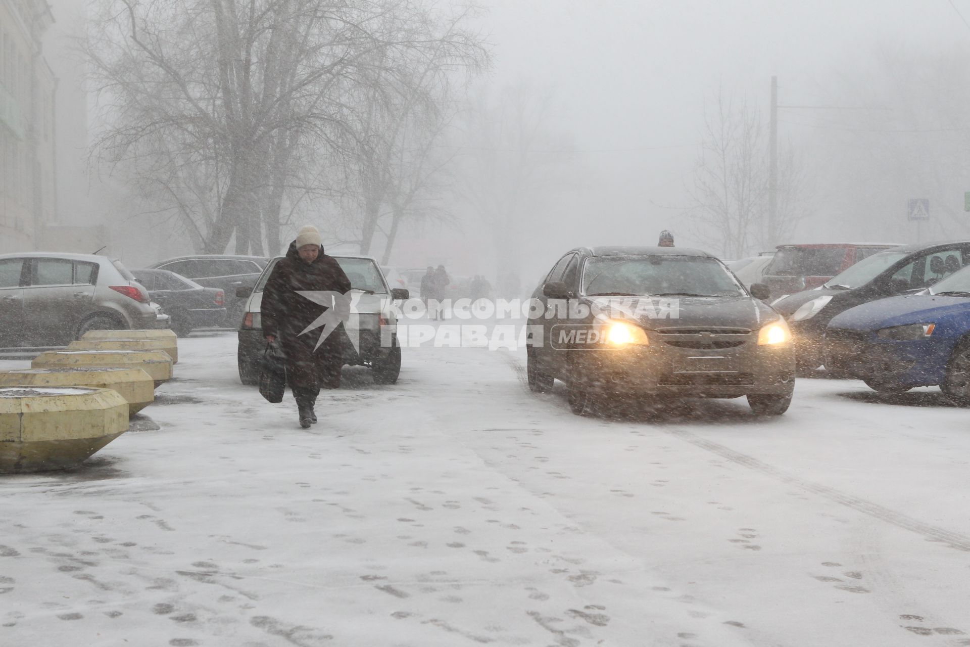 25 марта 2011г. Снег, снегопад, метель.