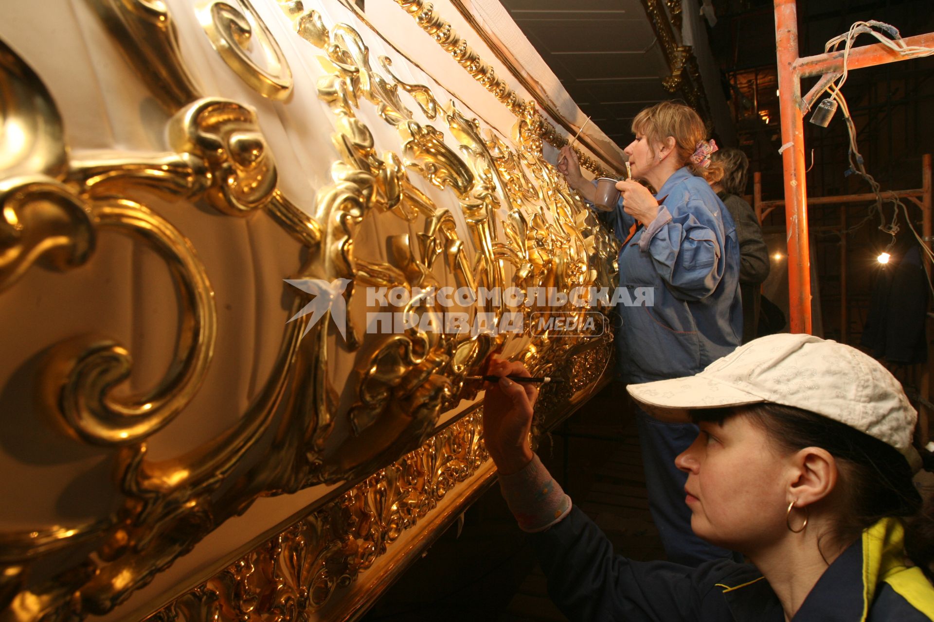 Реконструкция Большого театра, Москва, 7 апреля 2011 года