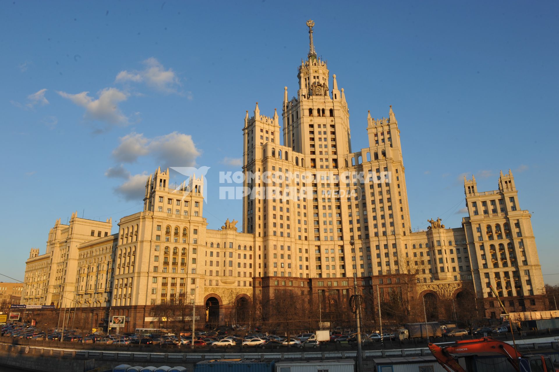 Высотное здание на Котельнической набережной, Москва.