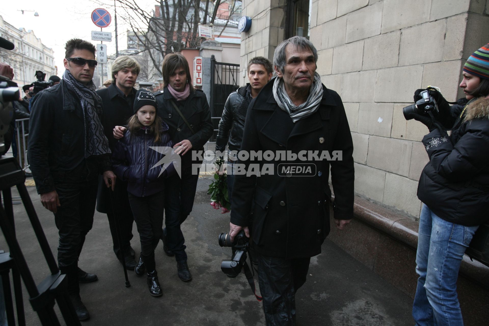 Панихида Людмилы Гурченко в Центральном Доме литераторов, Москва, 2 апреля 2011 года. На фото: Бари Алибасов