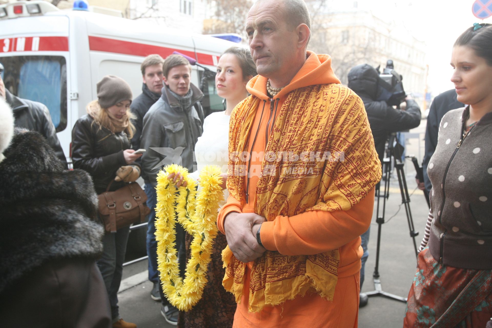 Панихида Людмилы Гурченко в Центральном Доме литераторов, Москва, 2 апреля 2011 года.