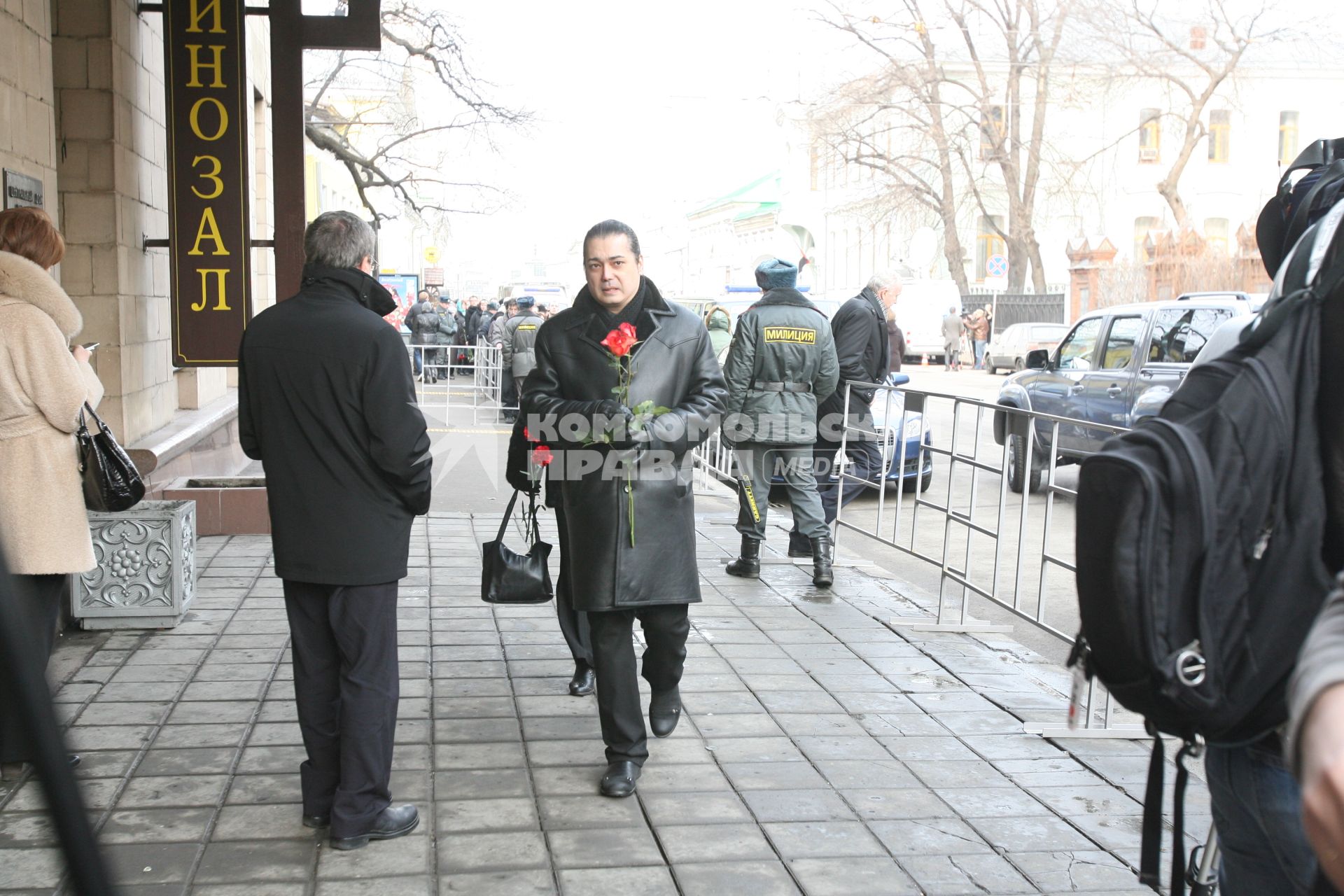 Панихида Людмилы Гурченко в Центральном Доме литераторов, Москва, 2 апреля 2011 года.