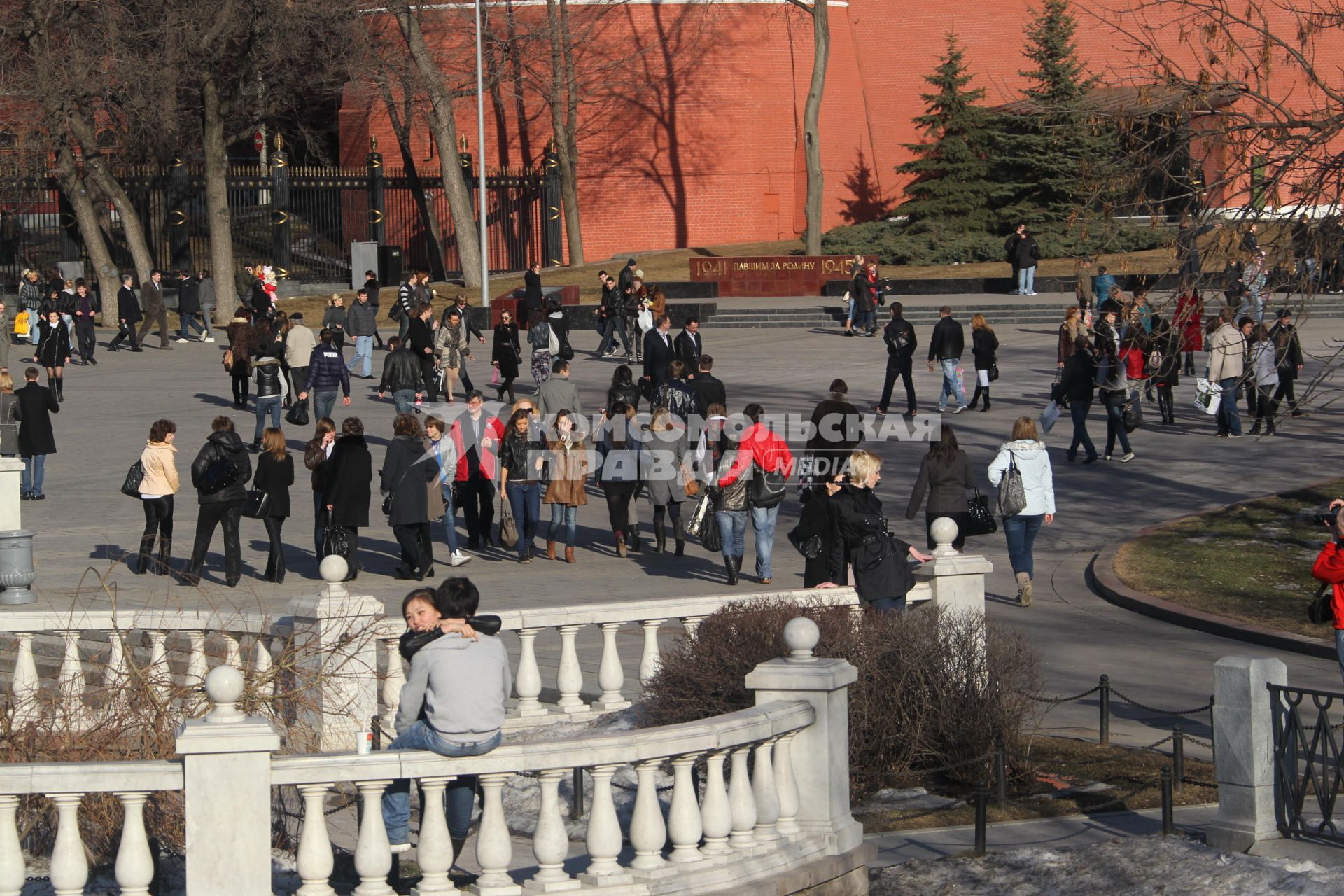 04 апреля 2011 г. Россия, Москва. Манежная площадь.