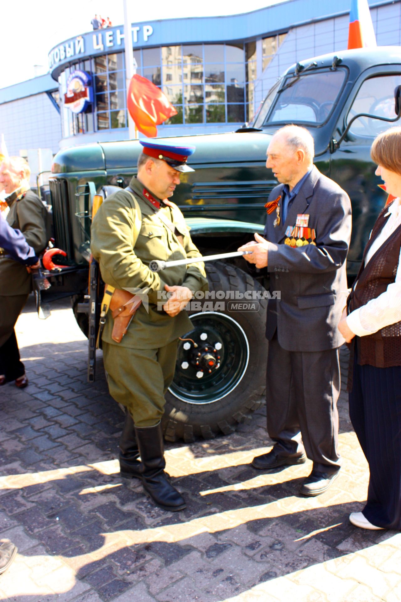 Москва 09 мая 2010 год. Празднование 9 мая. День победы. Ветеран, военный.