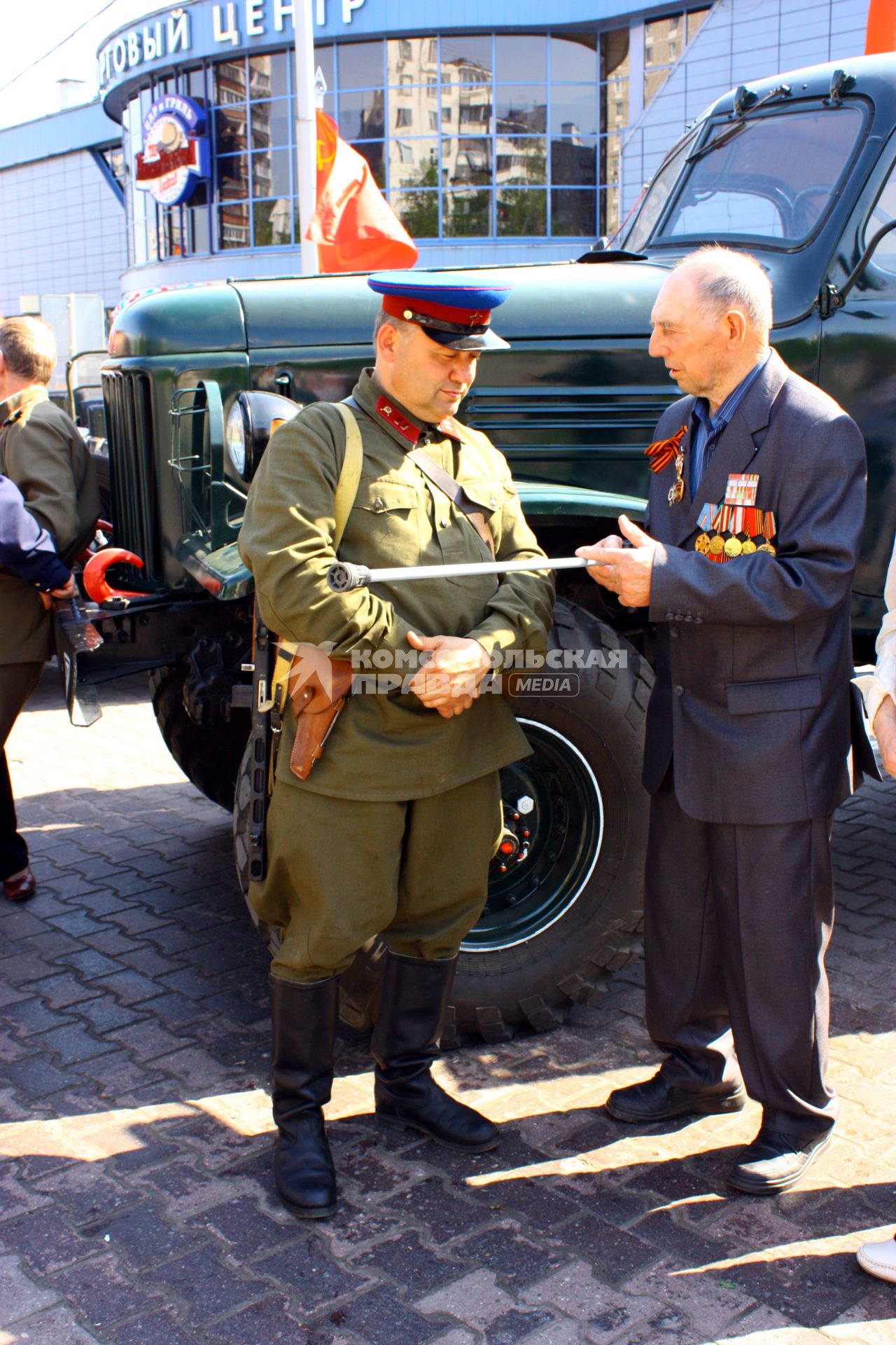 Москва 09 мая 2010 год. Празднование 9 мая. День победы. Ветеран, военный.