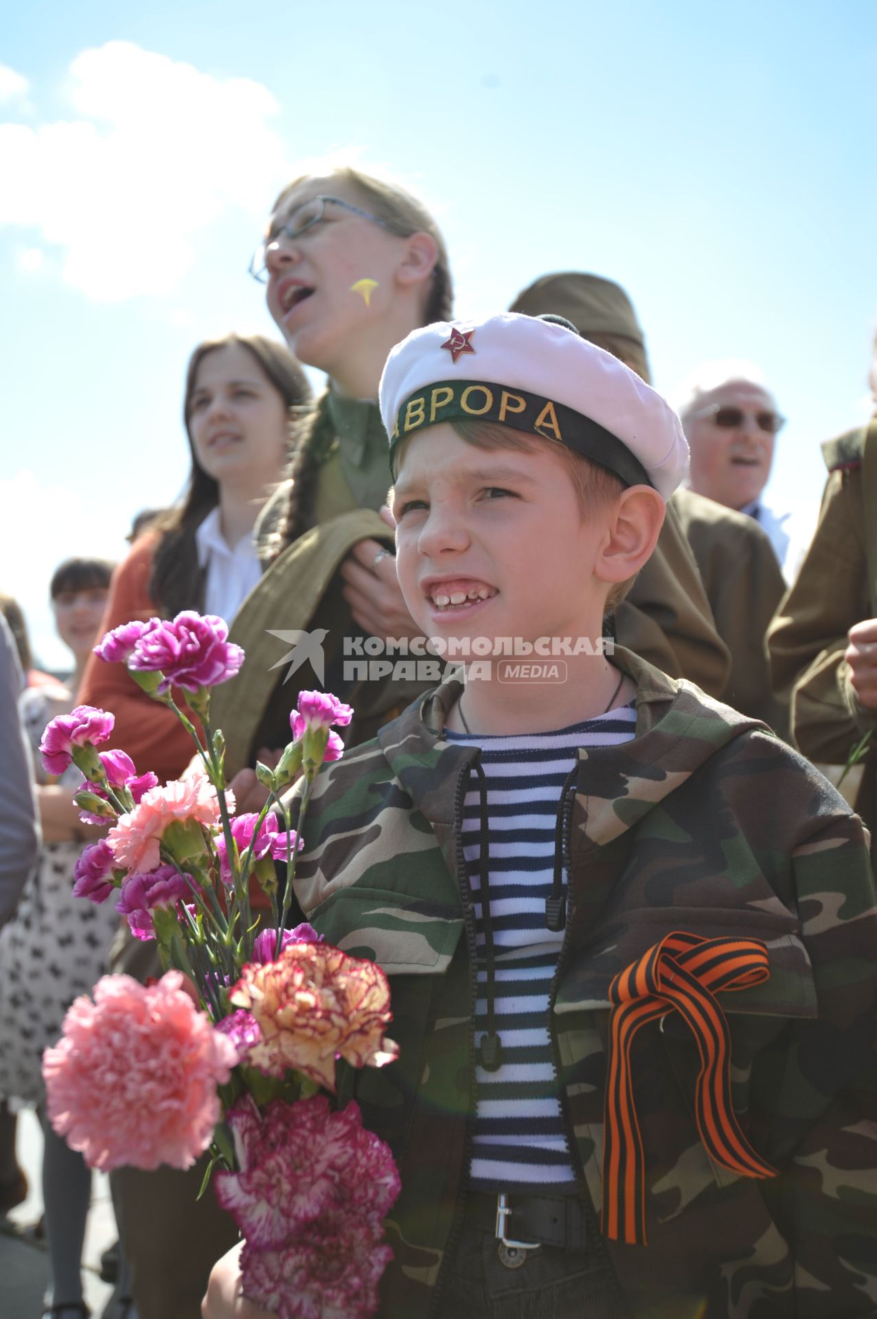 Празднование Дня Победы в ЦПКиО им. Горького, Москва, 9 мая 2011 года