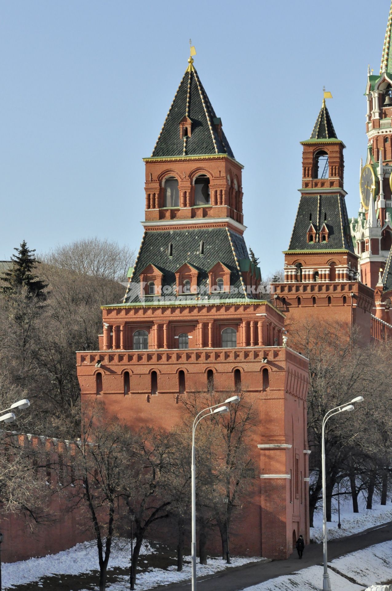 Константино-Еленинская (ранее Тимофеевская) башня Москвоского Кремля.