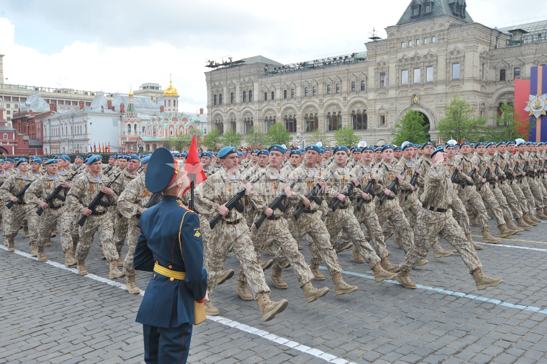 09 мая 2011г. Москва. Красная площадь. Парад, посвященный 66-й годовщине Победы в Великой Отечественной войне.