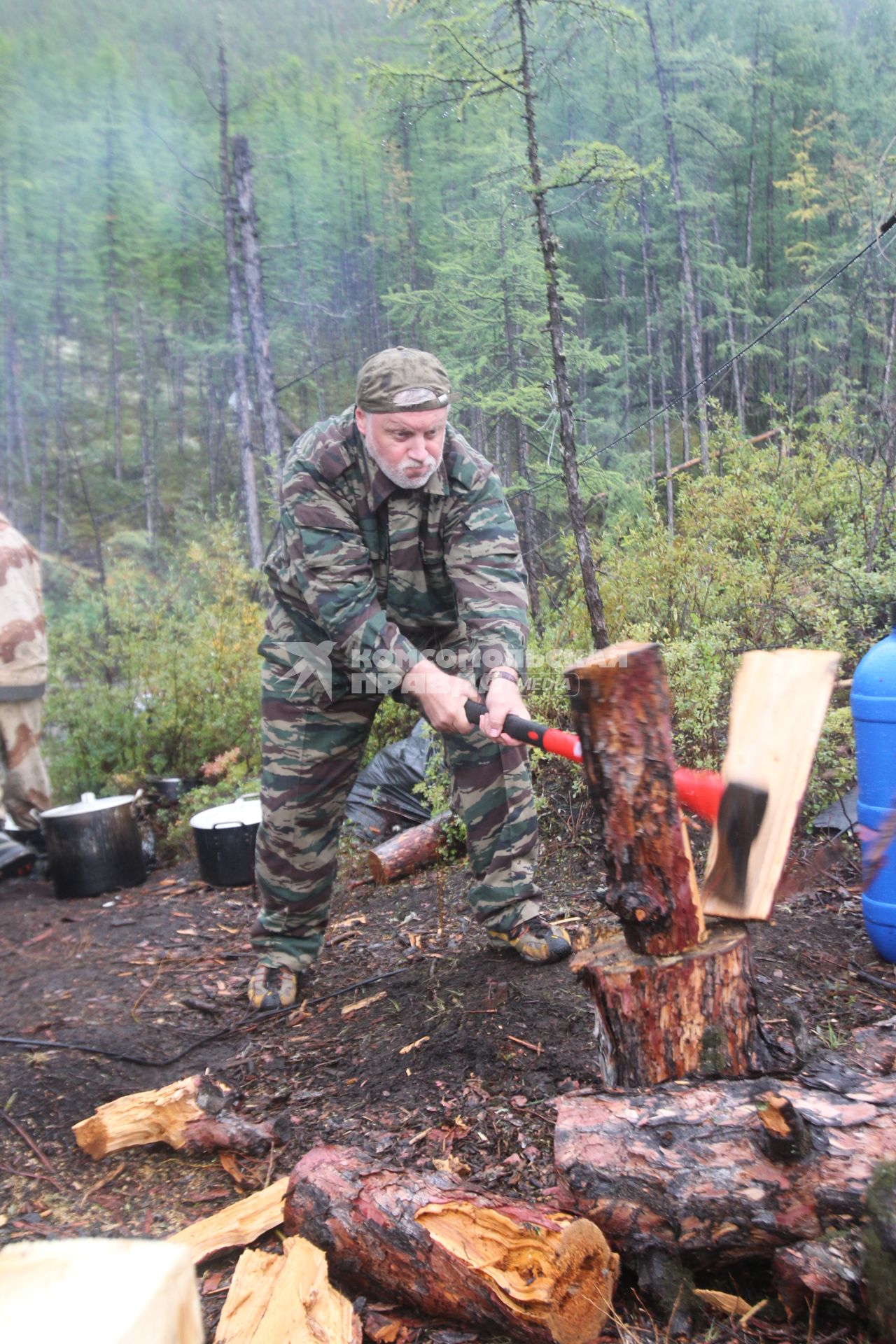 Спикер Совета Федерации Сергей Миронов, Сибирь, 11 августа 2010 года.