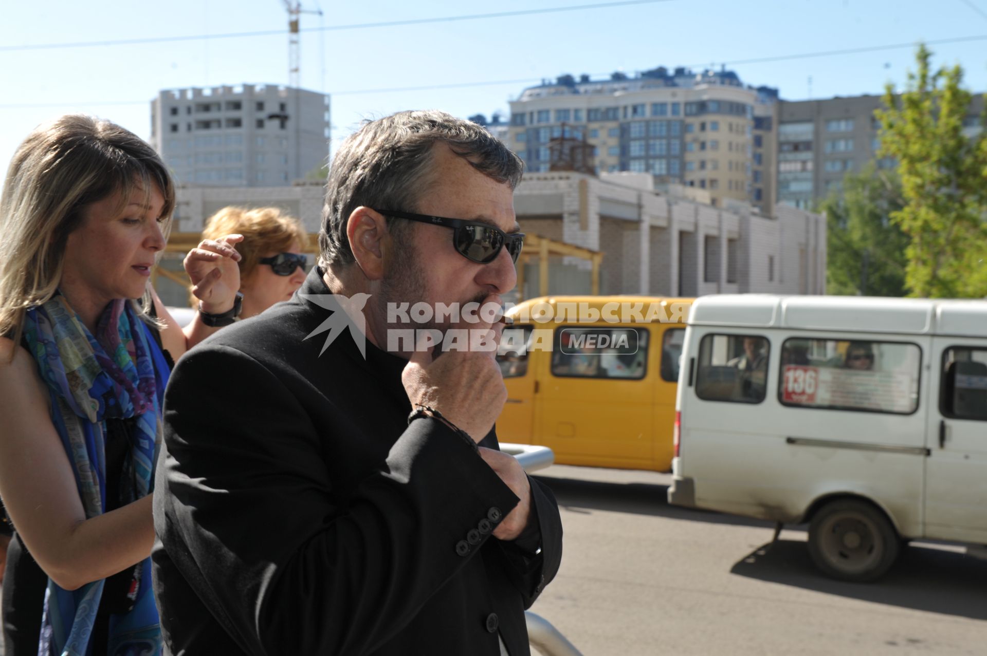 Международный кинофестиваль ЗЕРКАЛО. На фото: Режиссеры Павел Лунгин. 24 мая 2011 г.