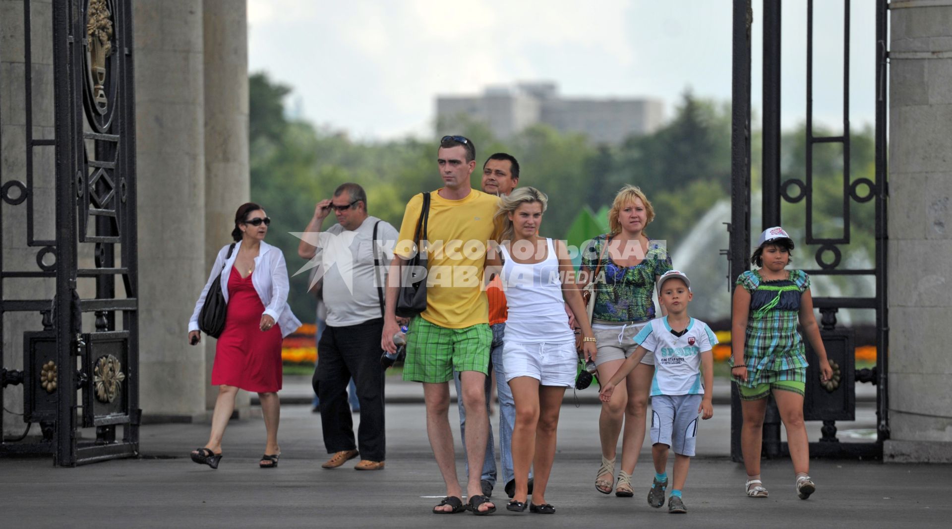 Парк Горького, 13 июля  2011 года, Москва