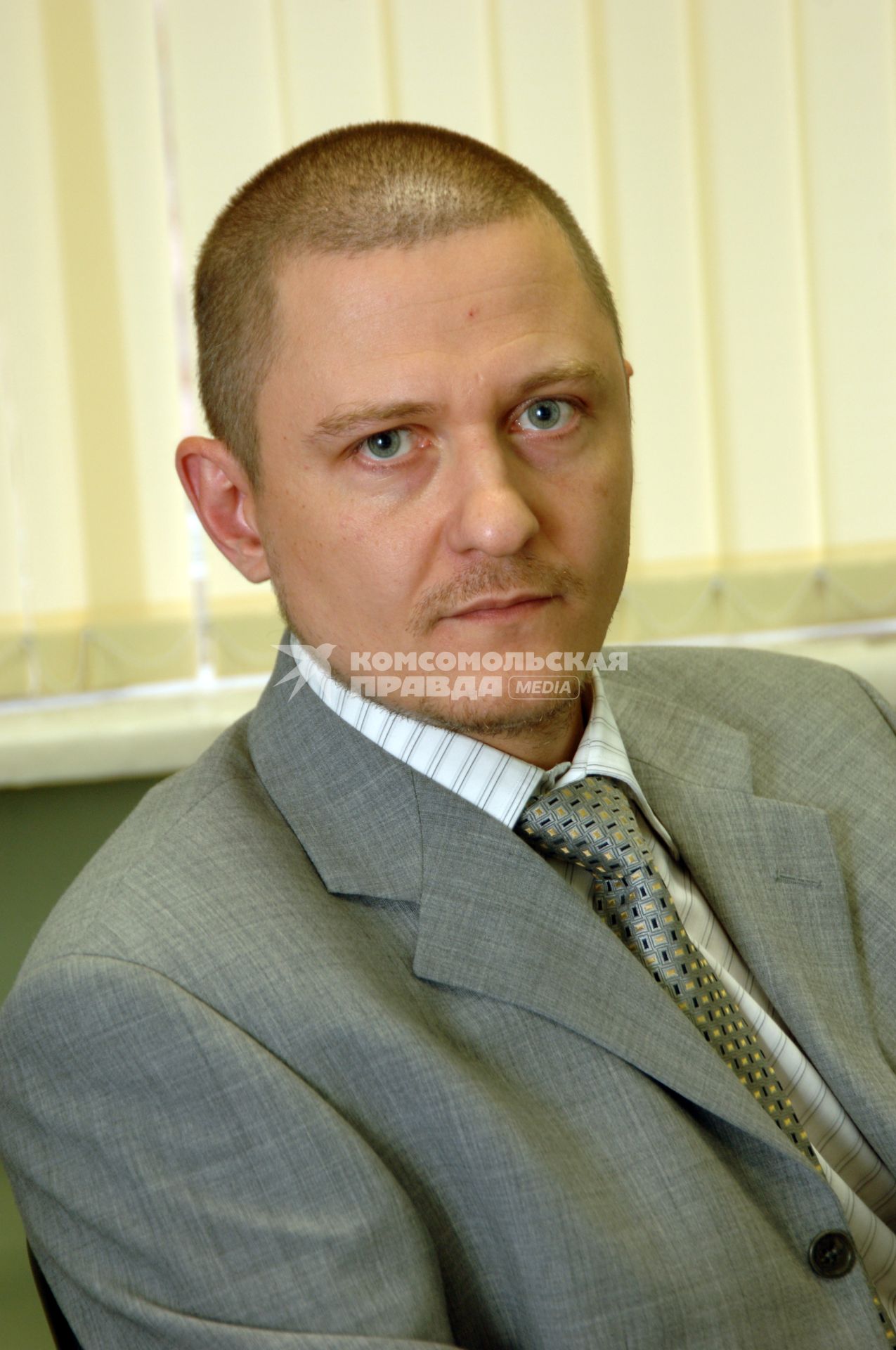 Первый заместитель генерального директора, директор по управлению региональной сетью газеты Комсомольская правда Александр Чепель. 7 июня 2006 года.