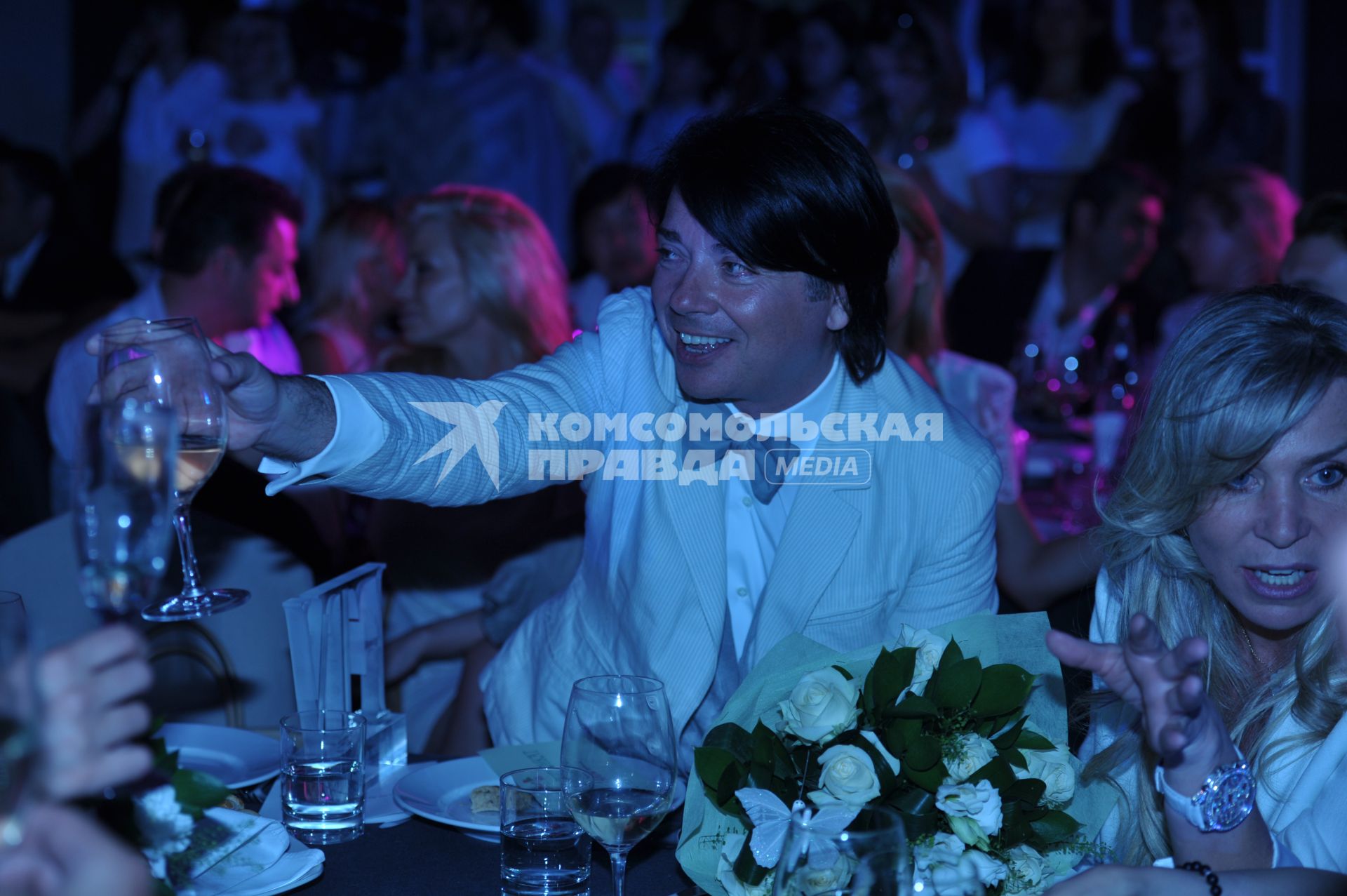 Royal Bar. Премия телеканала Fashion TV Fashion Summer Awards 2011. На снимке: модельер Валентин Юдашкин. 08 июня  2011г.