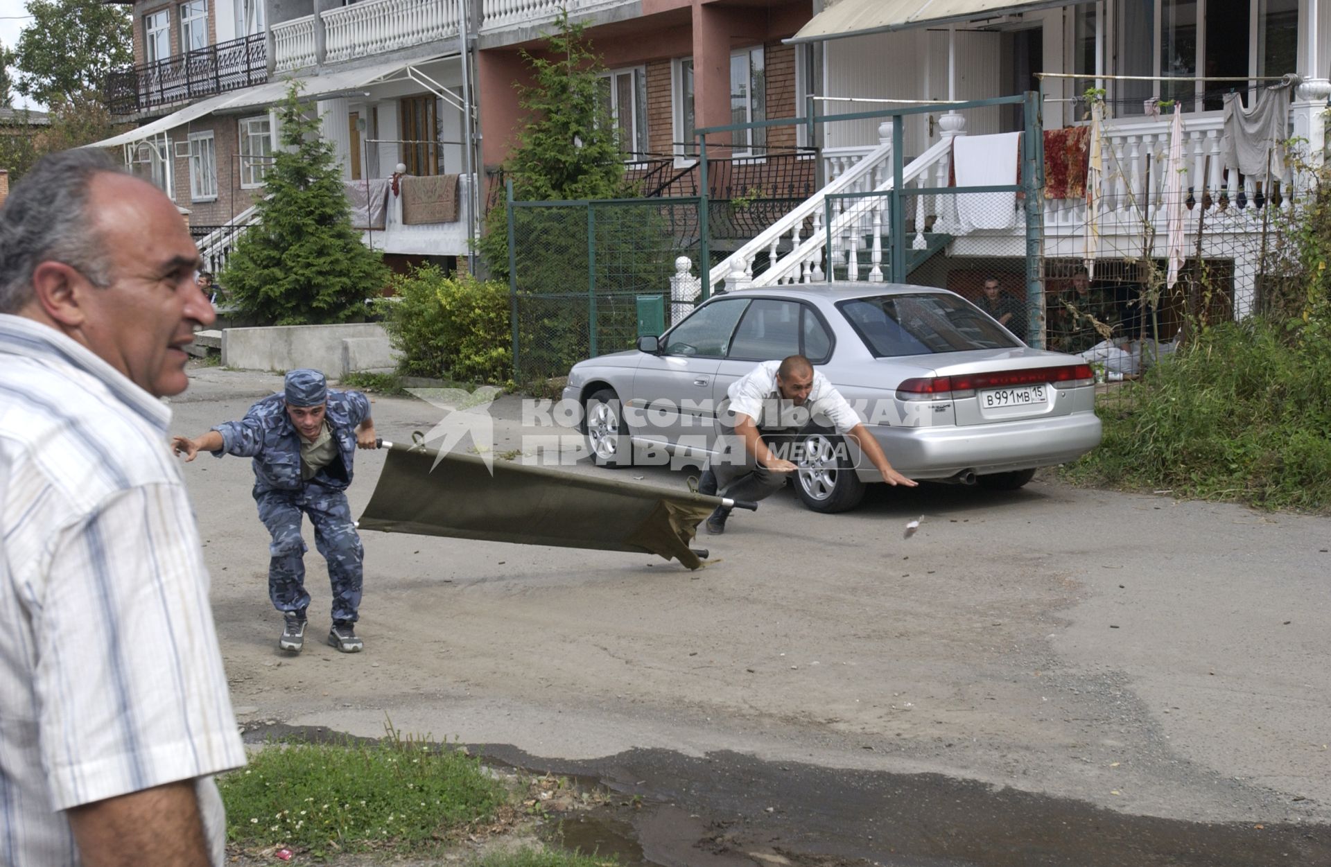 Террористический акт в Беслане. Штурм школы.